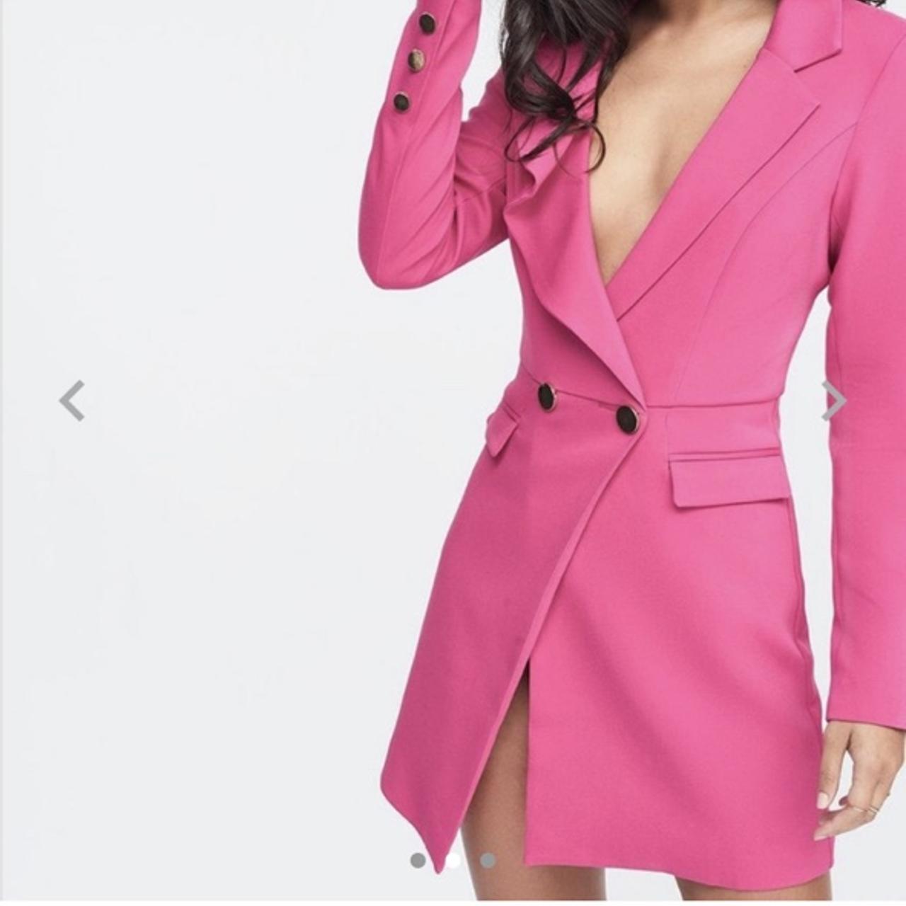 Lavish alice store pink blazer dress