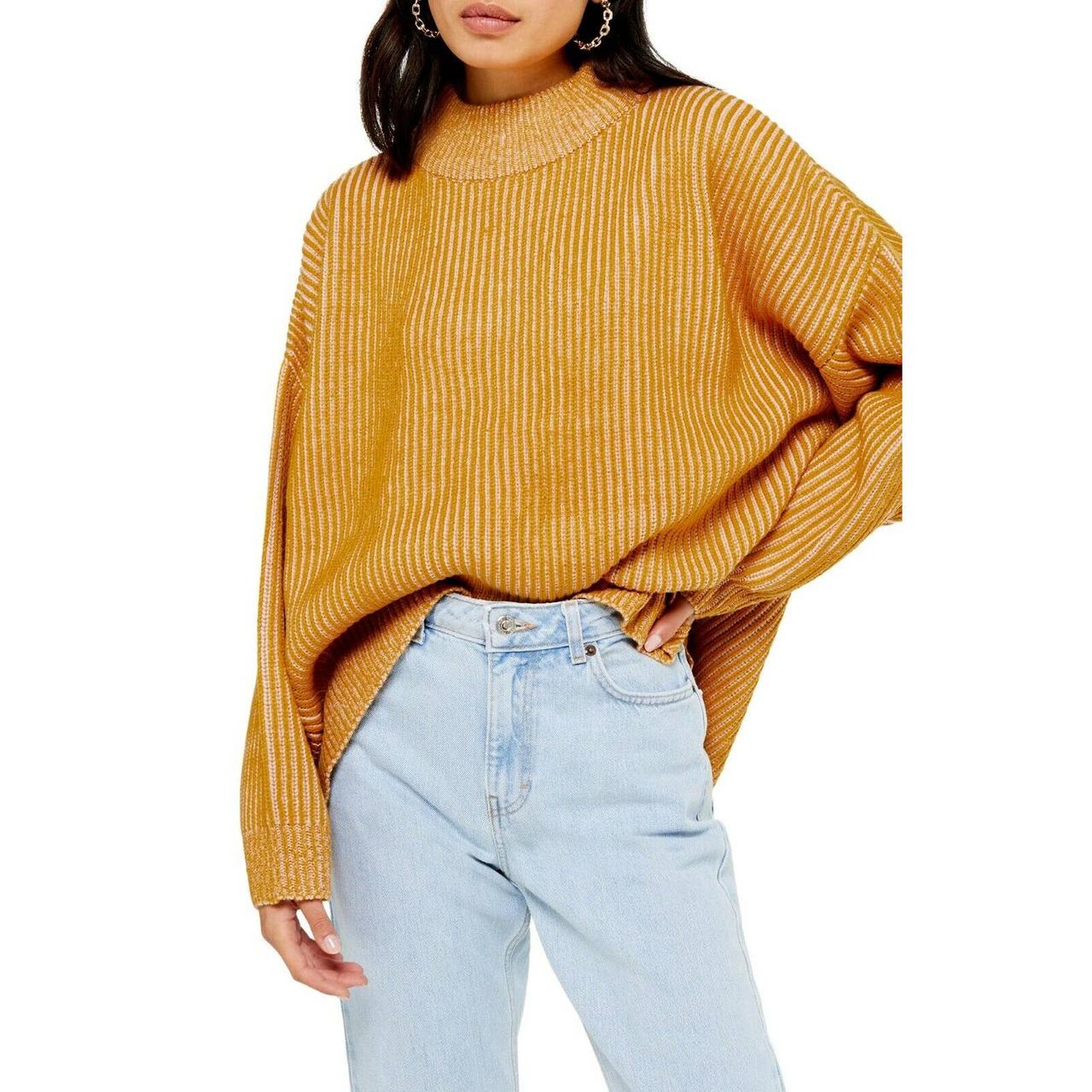 Topshop yellow sweater sale