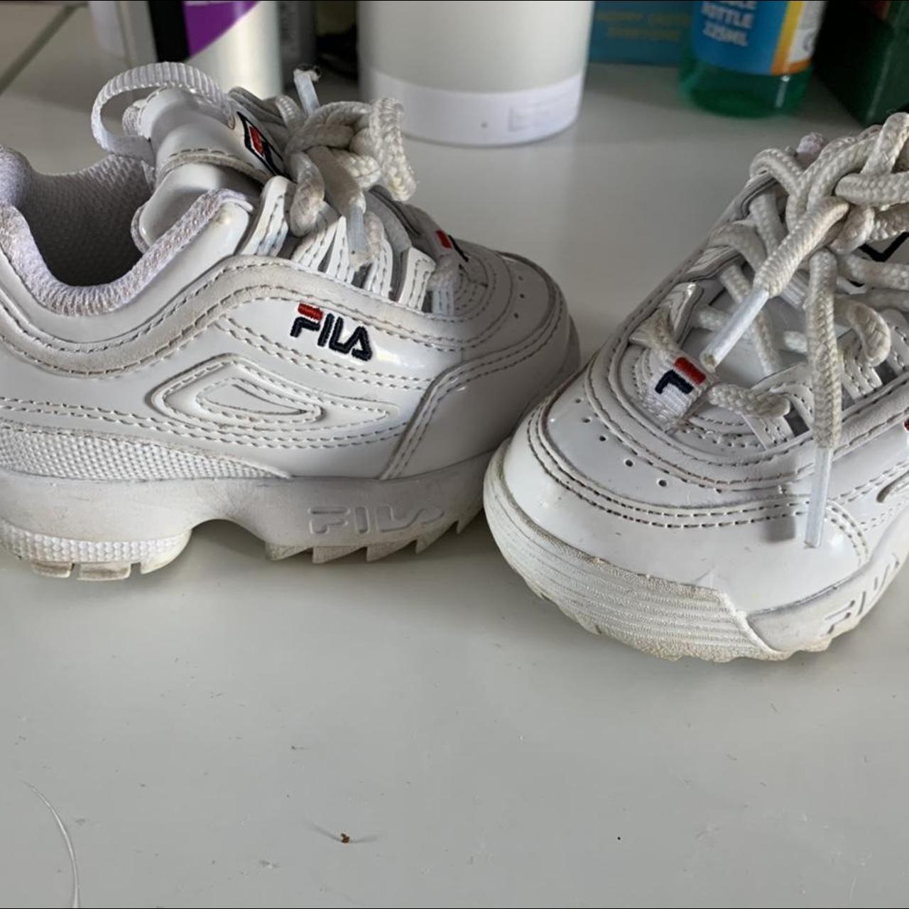 Toddler 2024 fila trainers