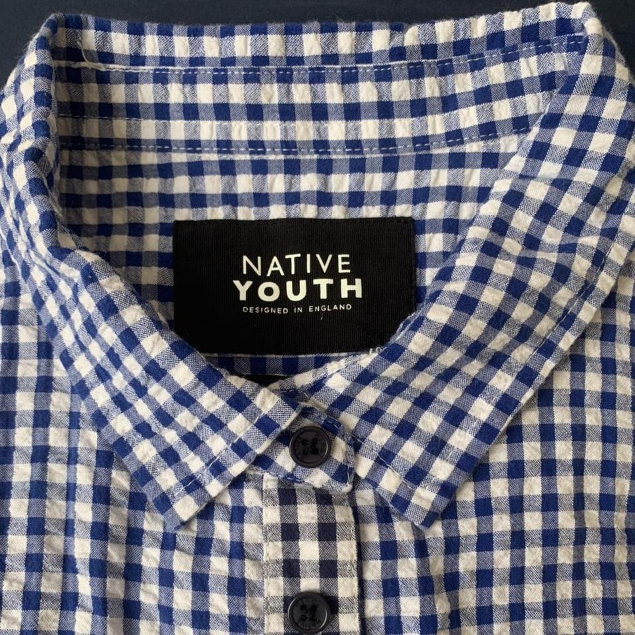 Native Youth Women's Blue and Navy Polo-shirts (2)