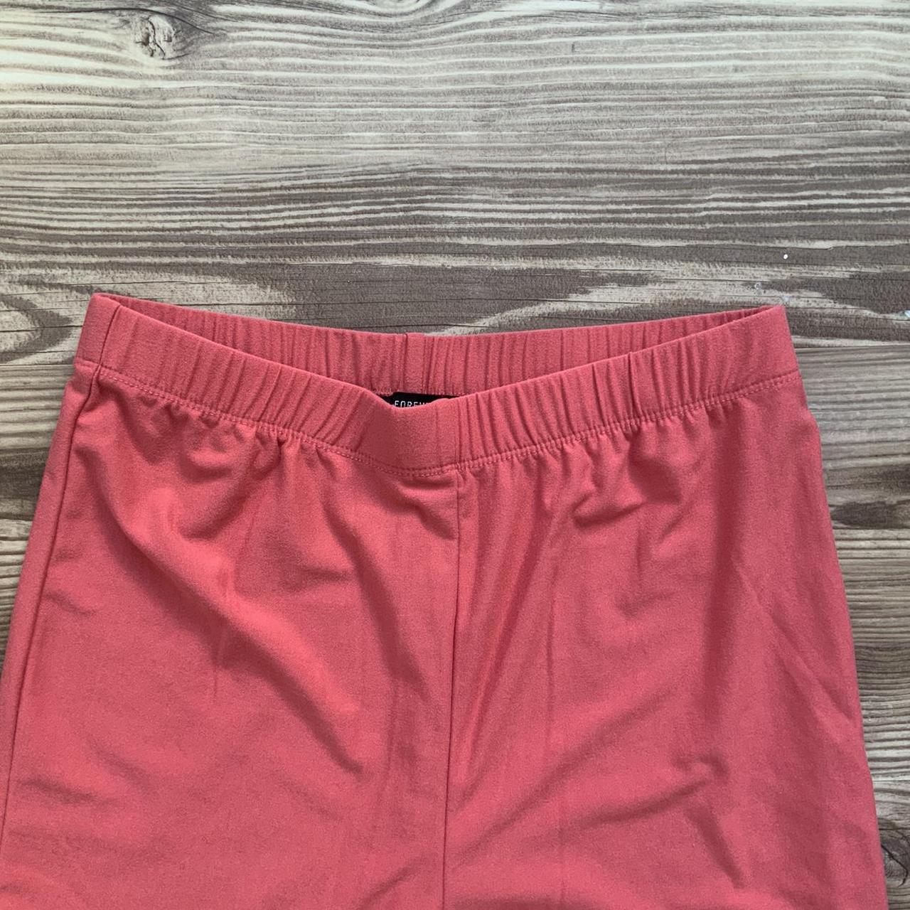 Forever 21 pink flare pants. In perfect condition - Depop