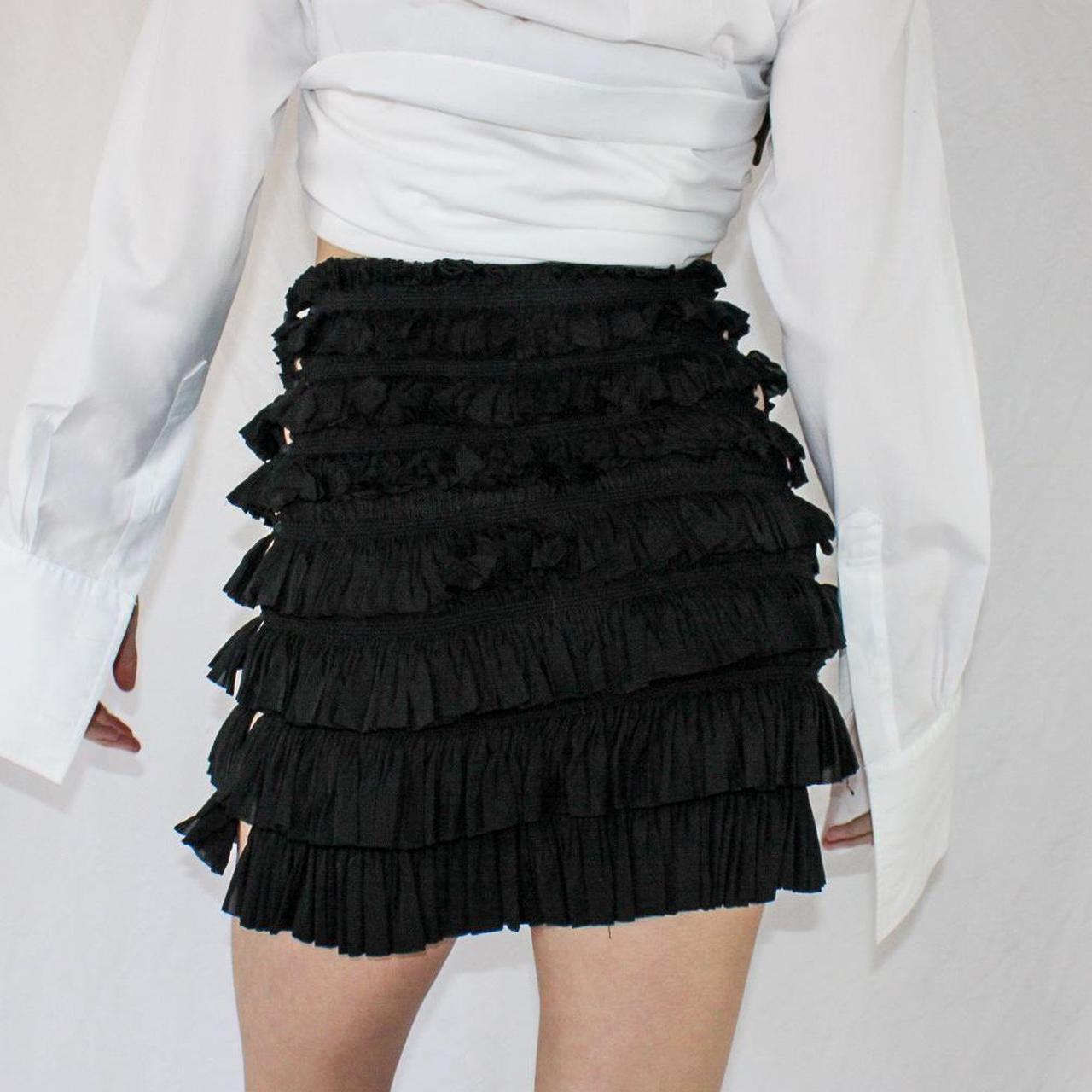 Product Image 3 - Alaïa tiered ruffle miniskirt with