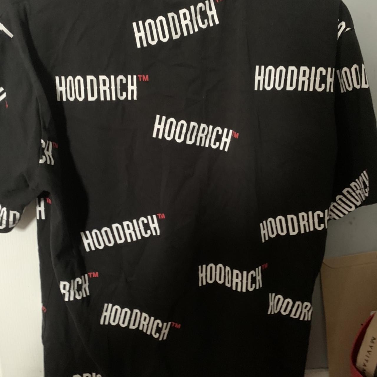 Hoodrich Men's Black and White Shirt | Depop