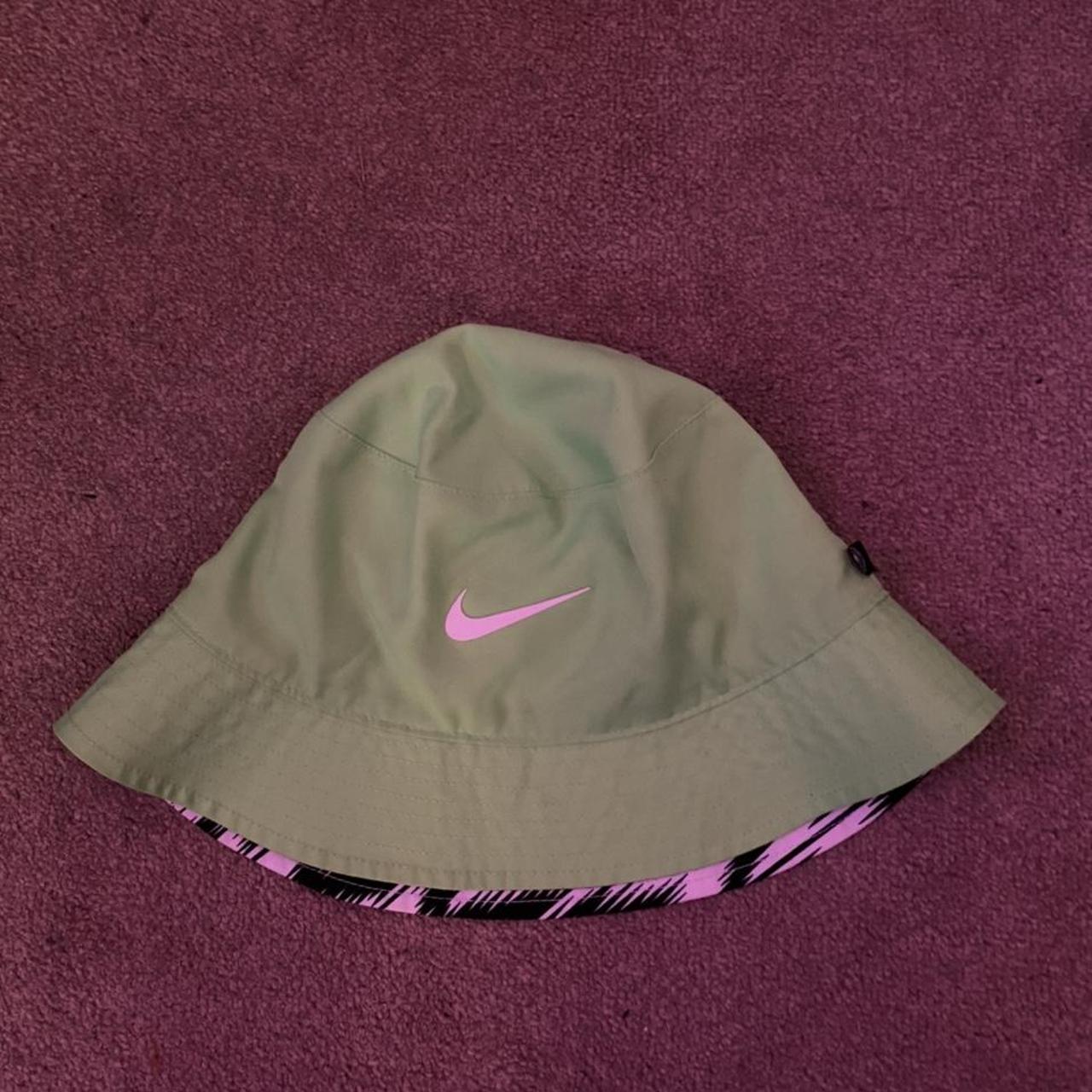 nike reversible nigeria bucket hat - Depop