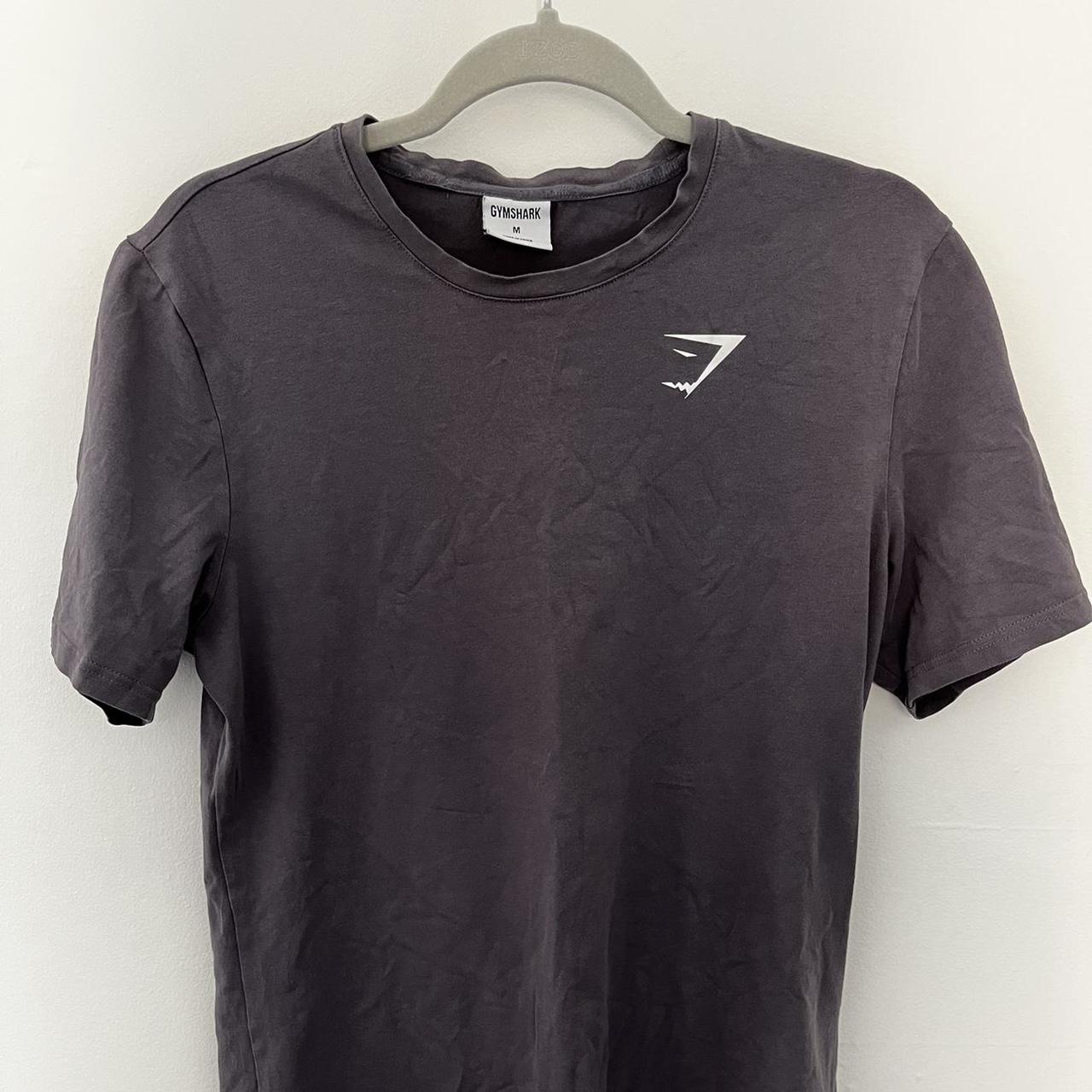 Gymshark Logo T Shirt Lavender Medium... Depop