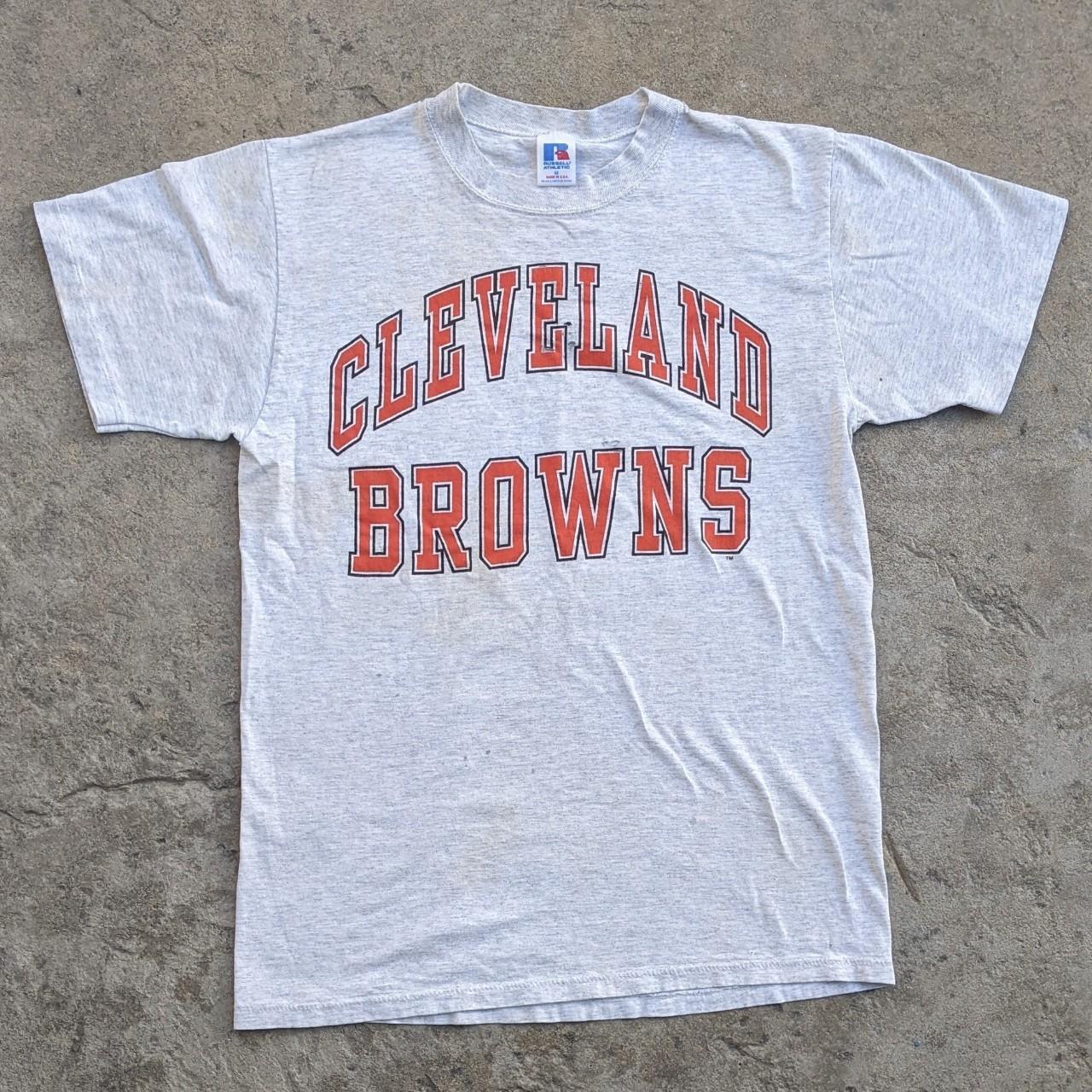 Vintage 80s Cleveland Browns Russell Athletic - Depop