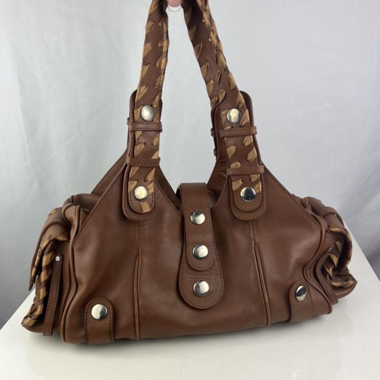 Authentic Chloe Silverado Bag in Brown Leather /... - Depop