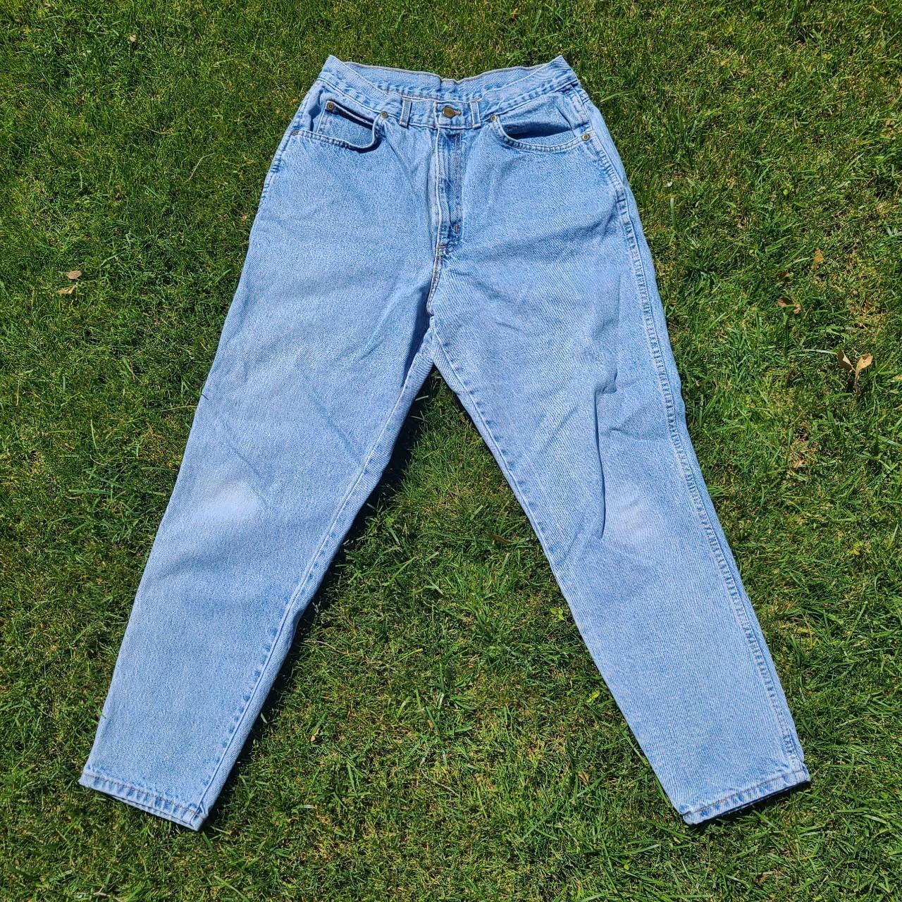 Chic Jeans Vintage 80s highwaisted mom jeans made... - Depop