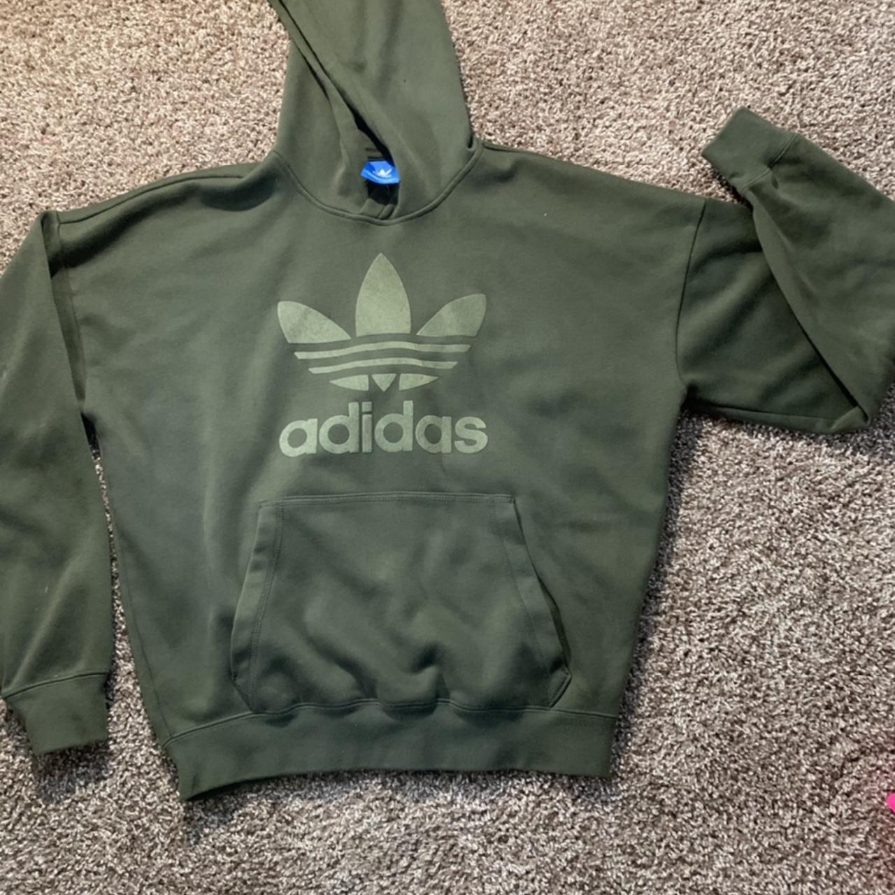 adidas suede hoodie