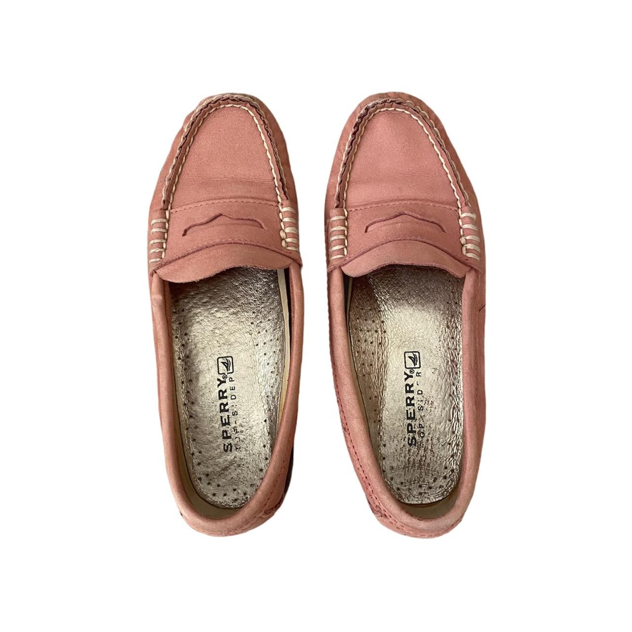 Sperry on sale pink loafers