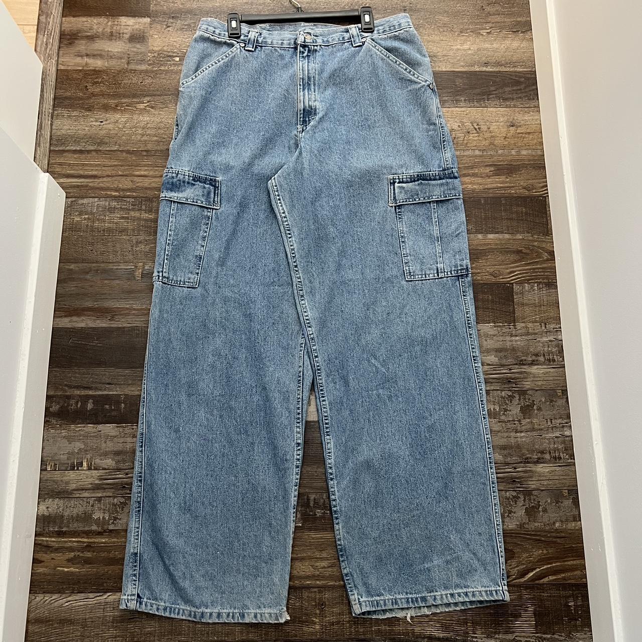 lee pipe cargos rare and vintage good condition 34W... - Depop