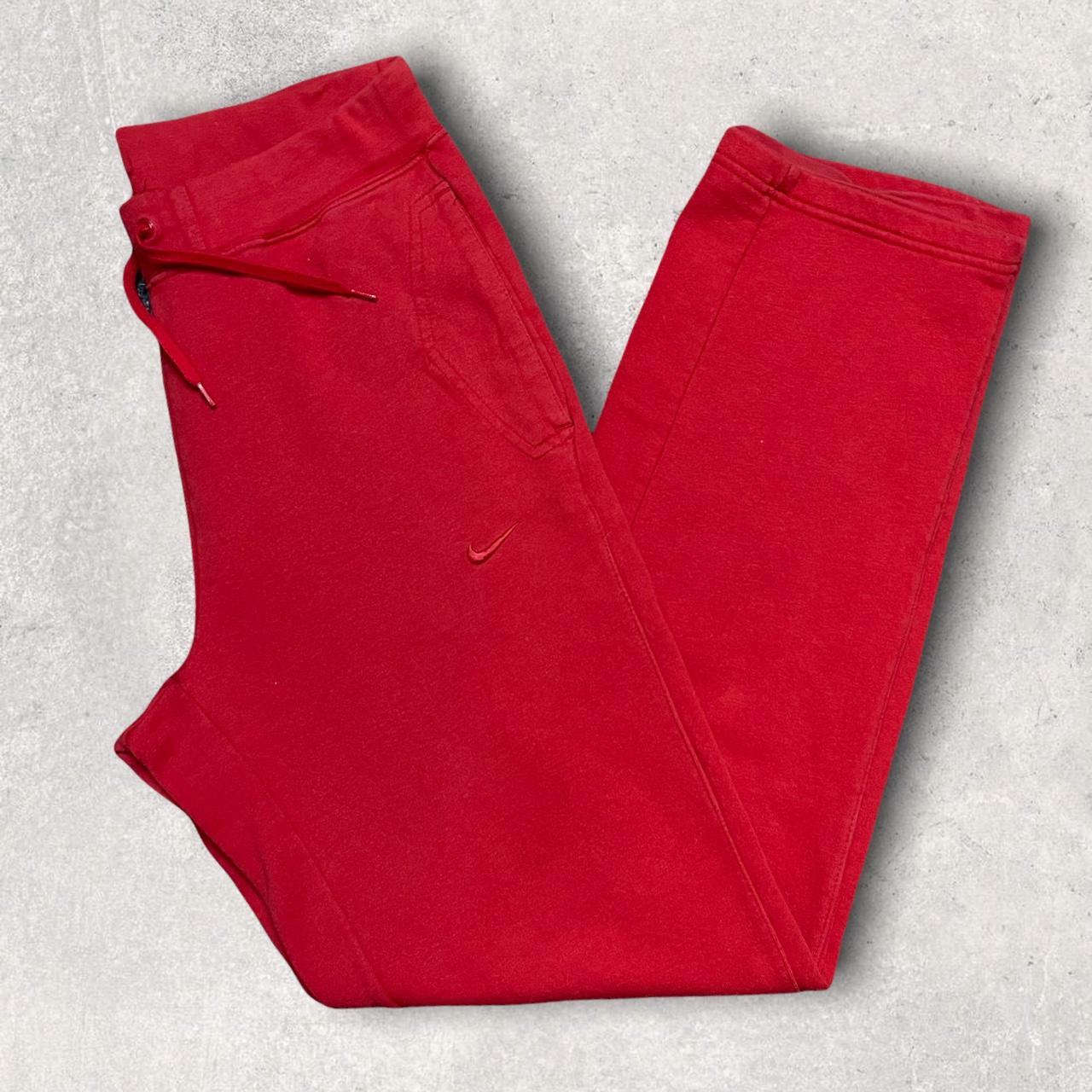 nike joggers nike red mens S size... Depop