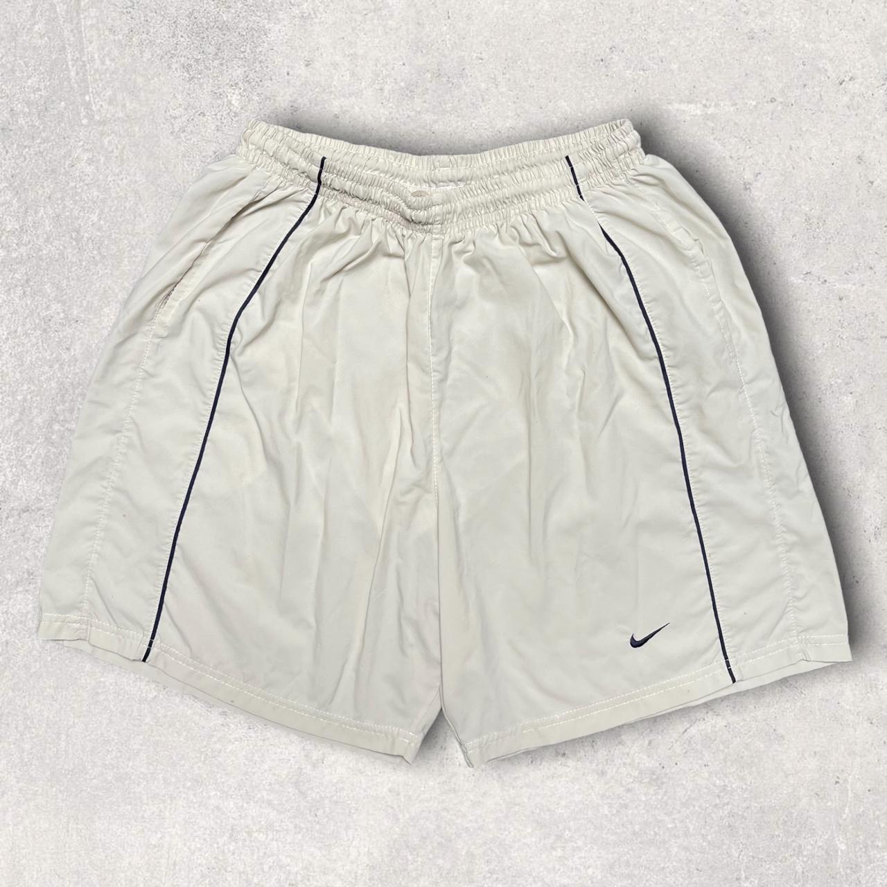 tan nike shorts