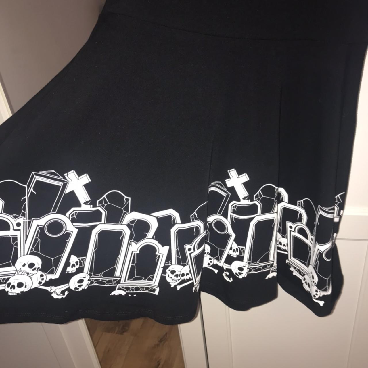 Rare Sourpuss Grave Digger Skater Dress Size Depop