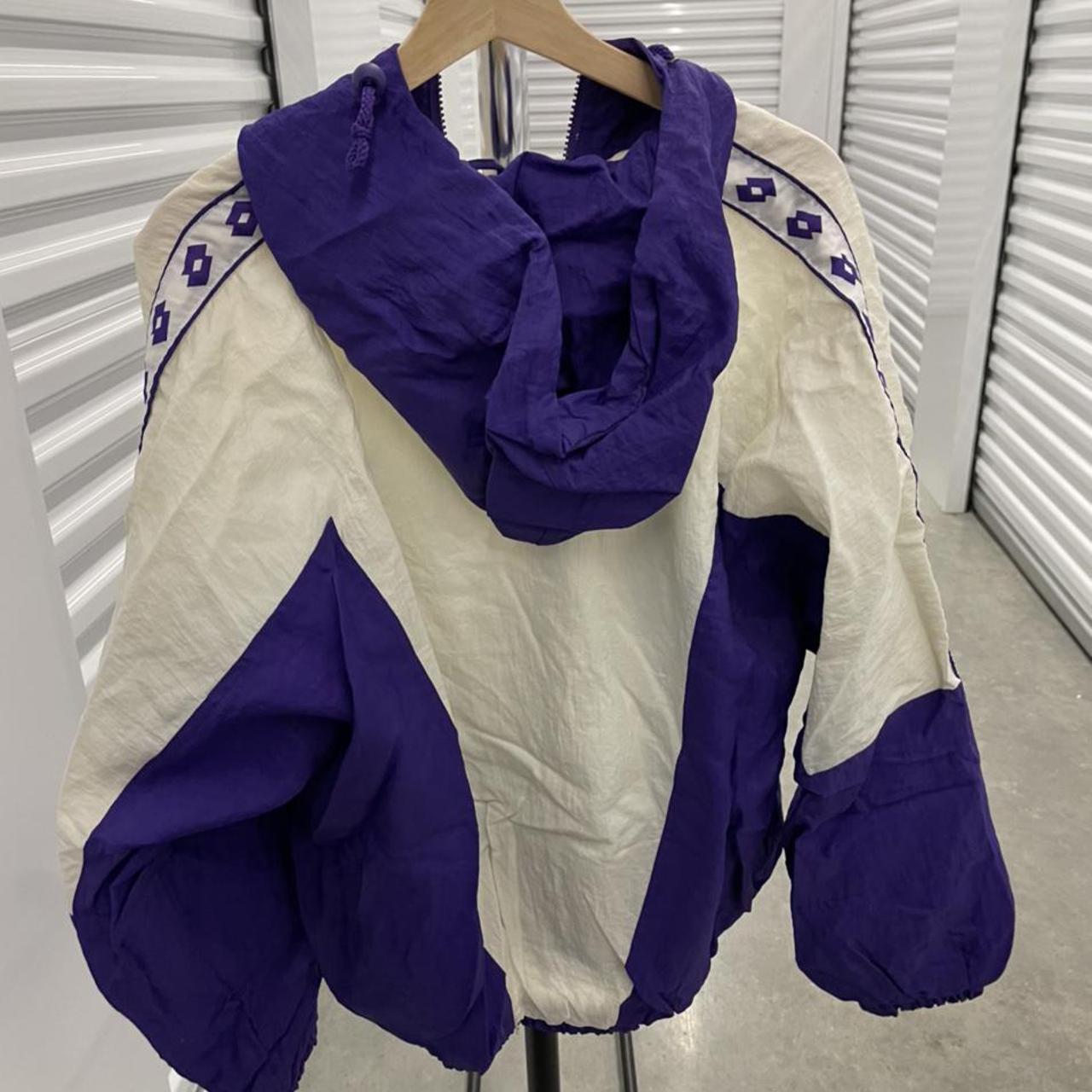 Lotto Men's White and Purple (2)