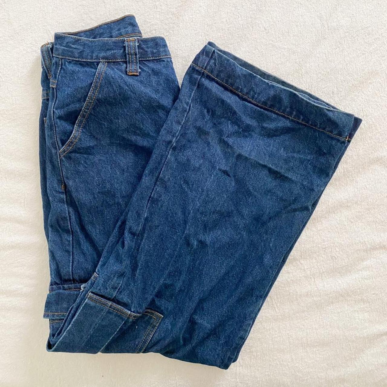 brandy melville dark wash tatum jeans