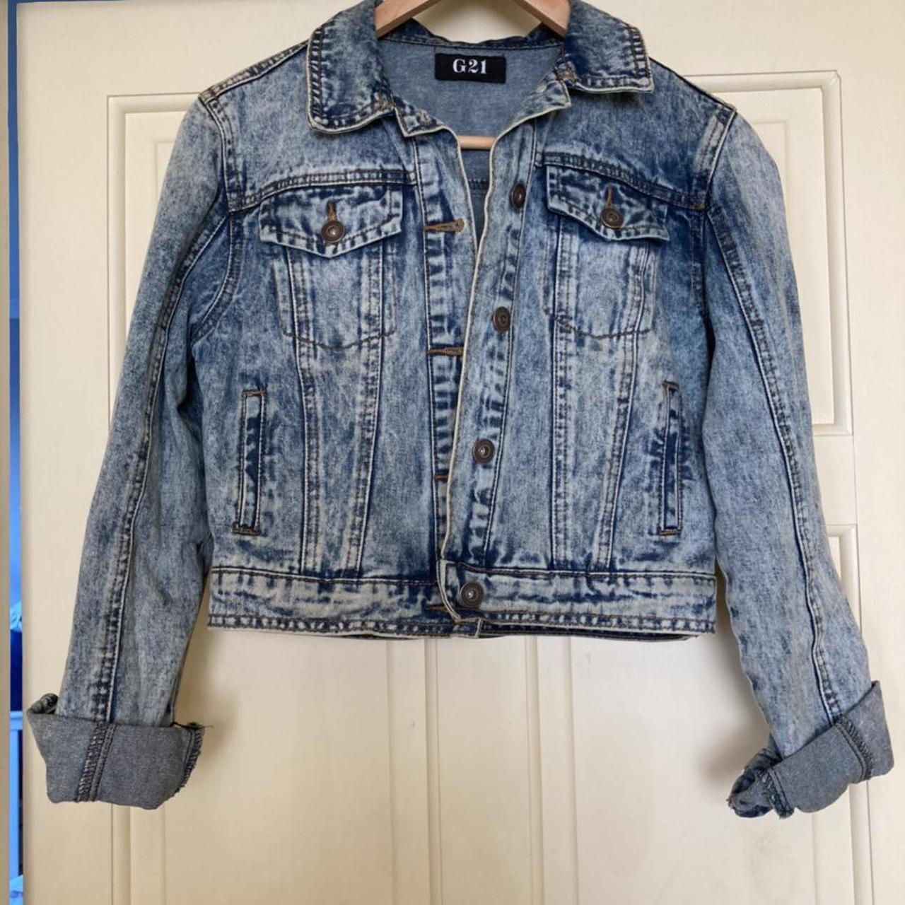 Women's Blue Jacket Depop