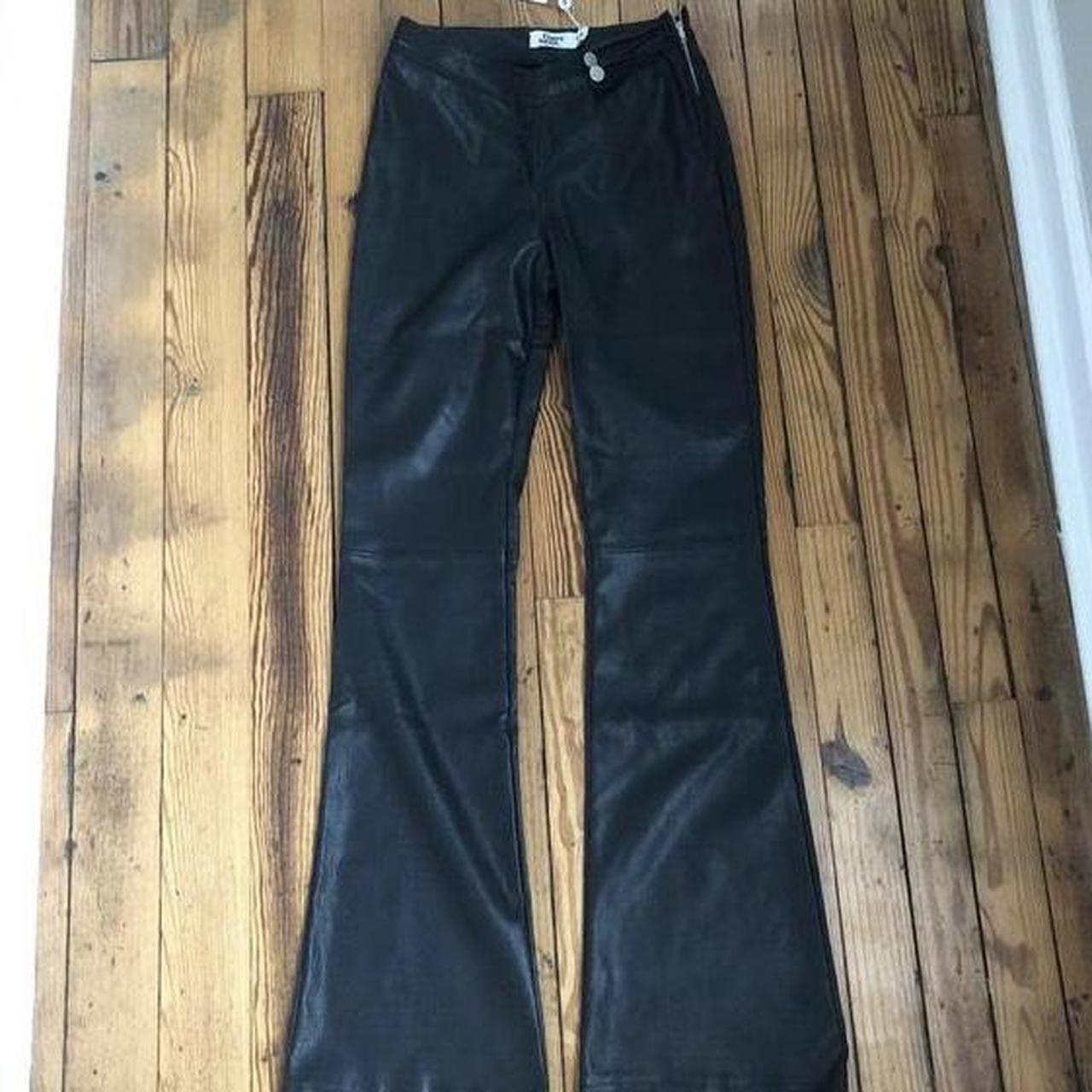 Tiger mist leather pants. Says size xs but it def... - Depop