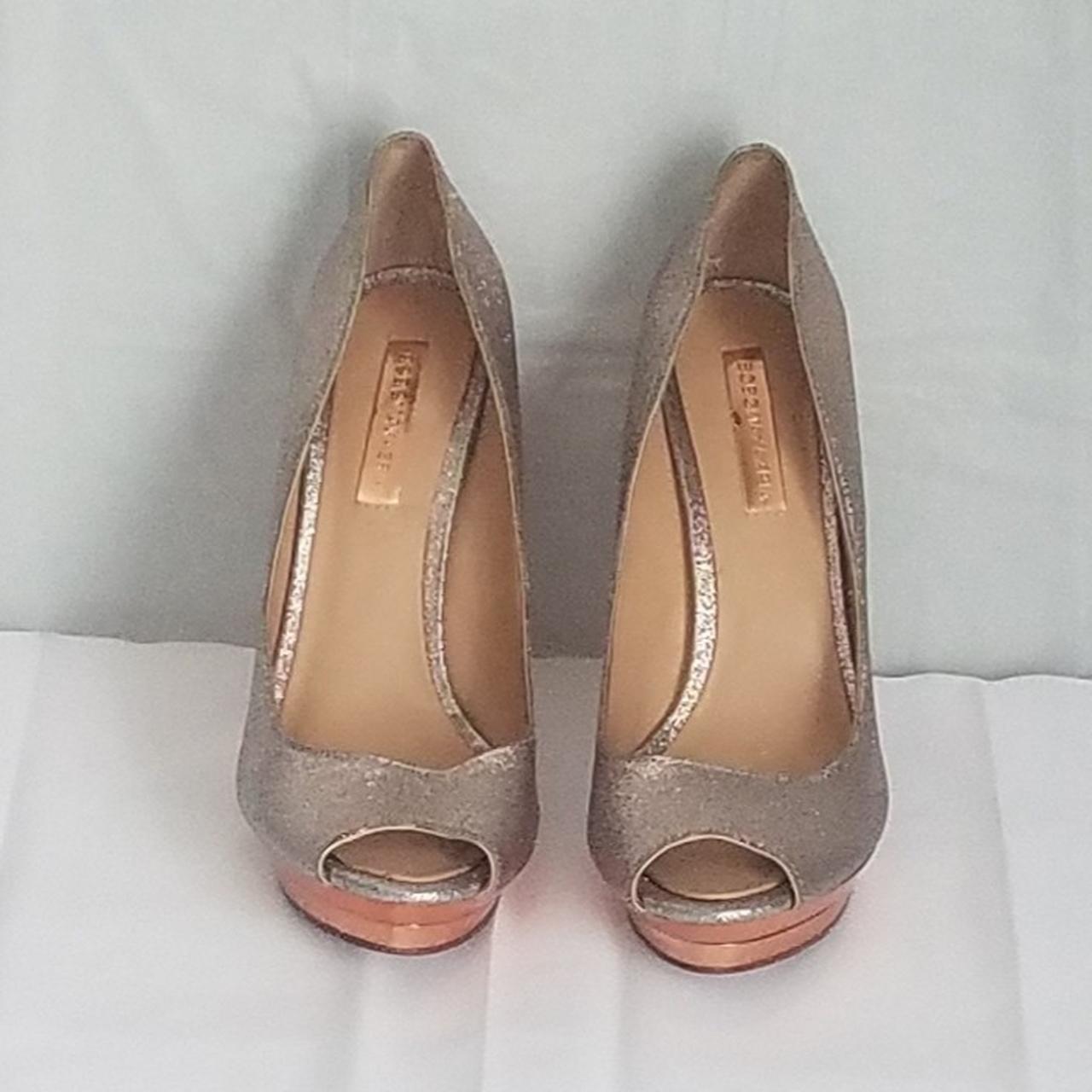 Jessica simpson discount rose gold heels