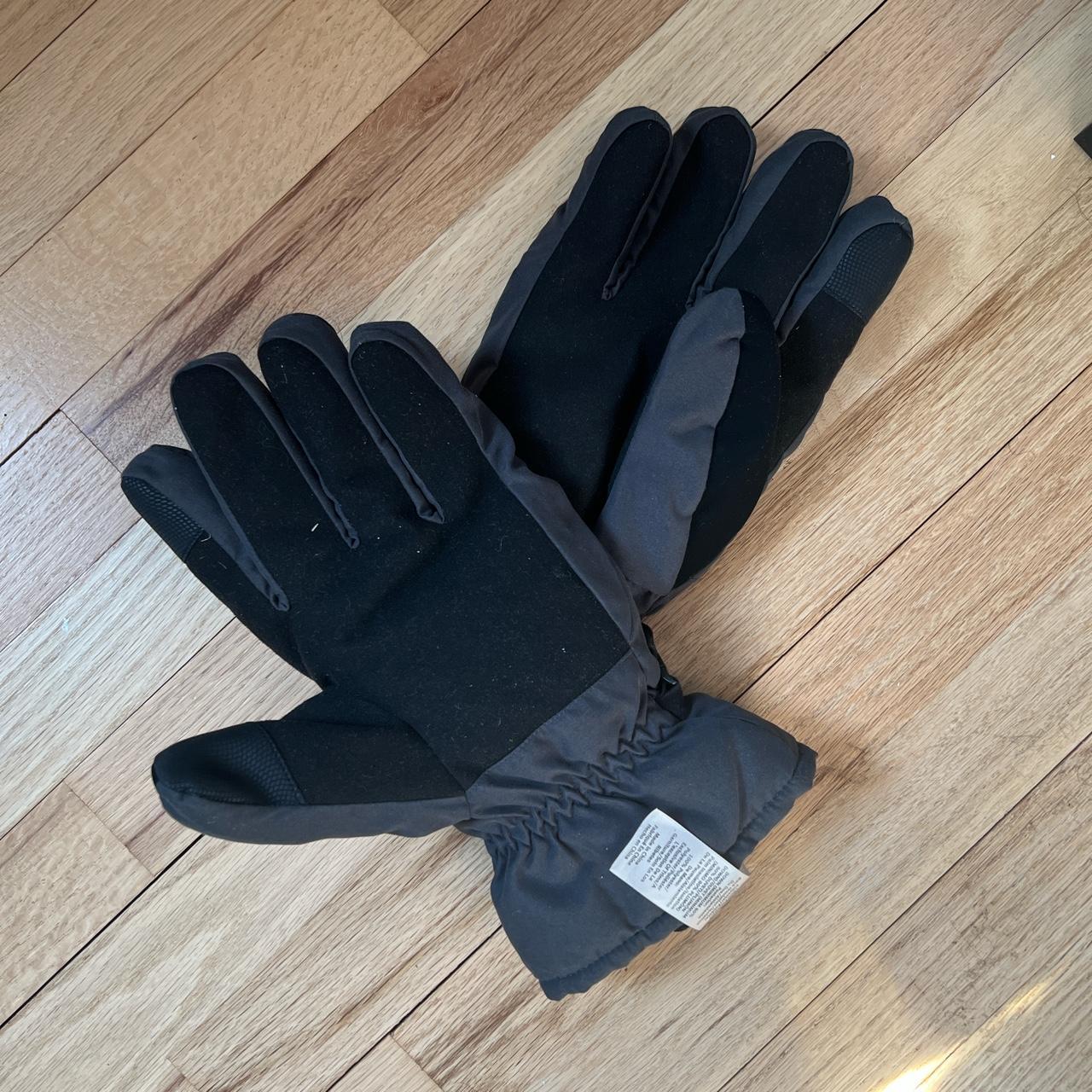 Eddie Bauer Men's Black Gloves Depop