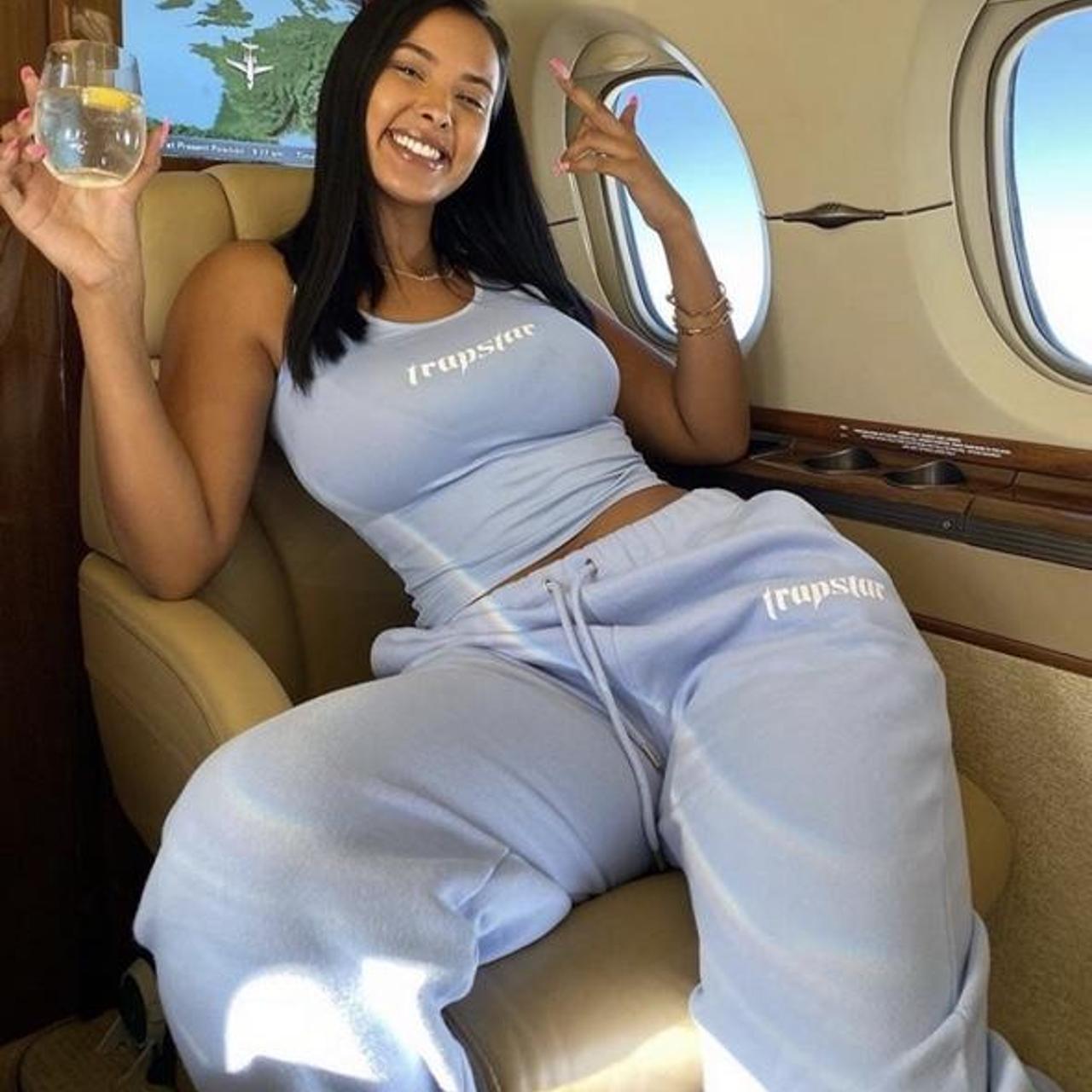 blue trapstar tracksuit