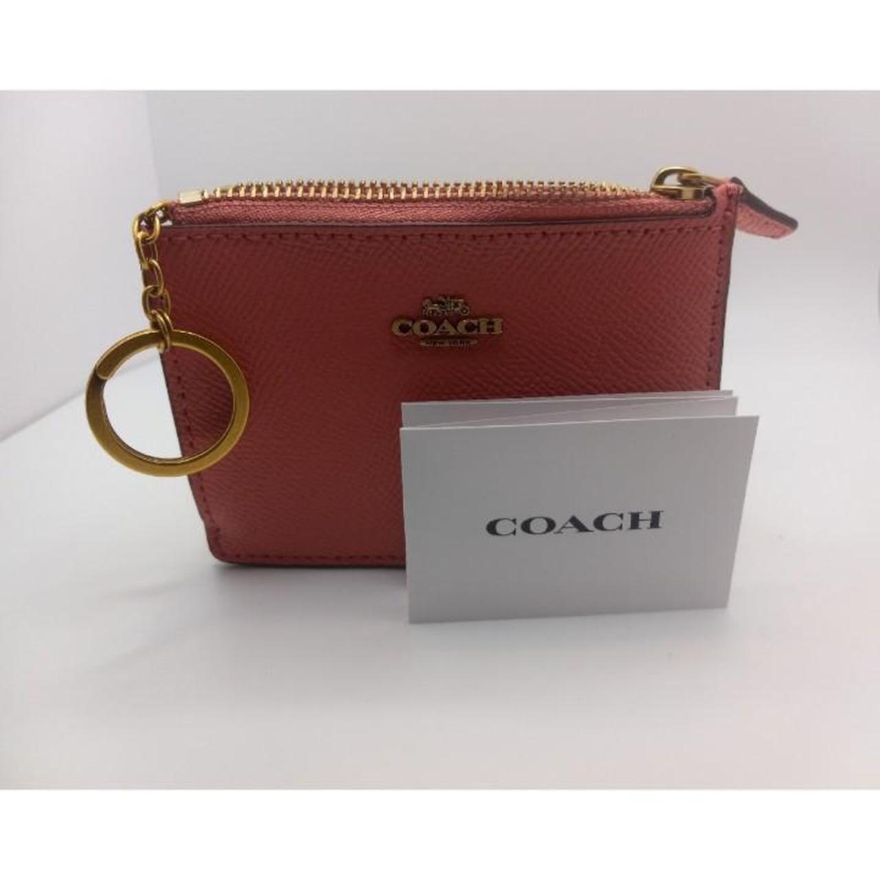 Coach Women's Pink Wallet-purses