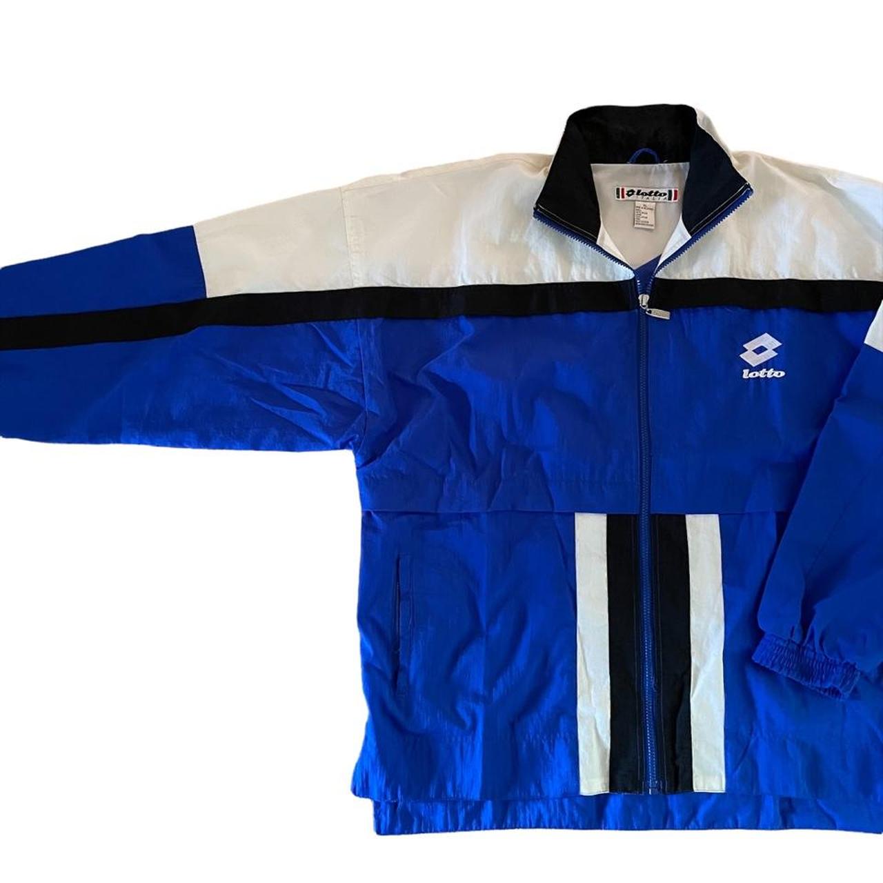 Lotto Men's Blue and White Jacket (3)