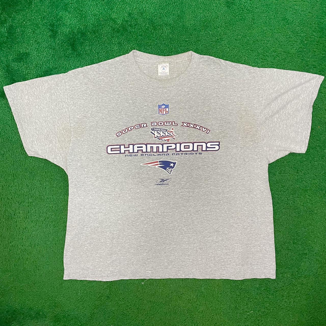 Vintage Super Bowl XXXVI (36) St. Louis Rams and New - Depop