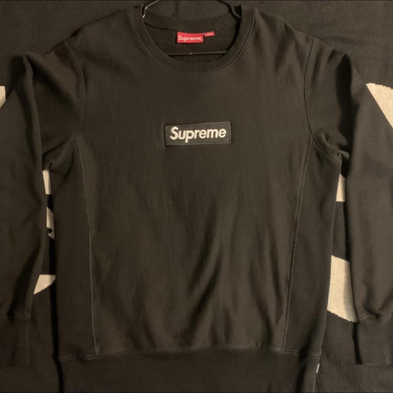 SOLD*** Supreme box logo crew neck Size - large... - Depop