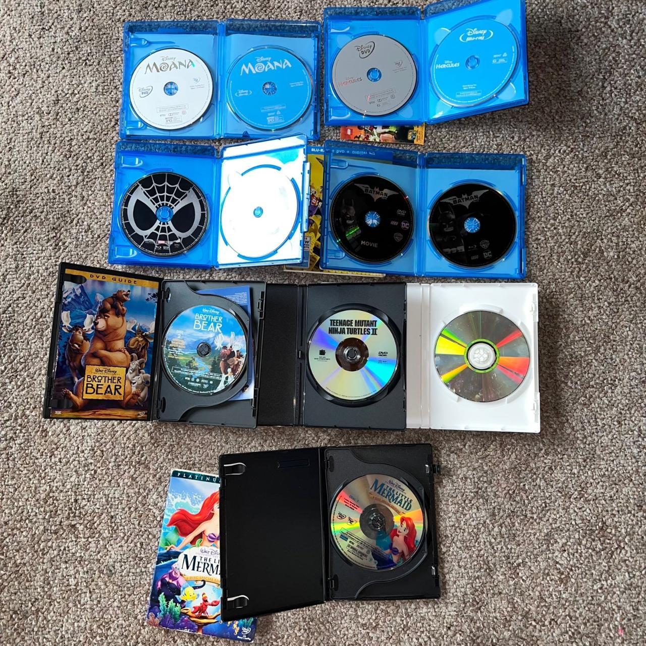 DVD Blu-Ray Movie Bundle 9 Total Disney & Warner... - Depop