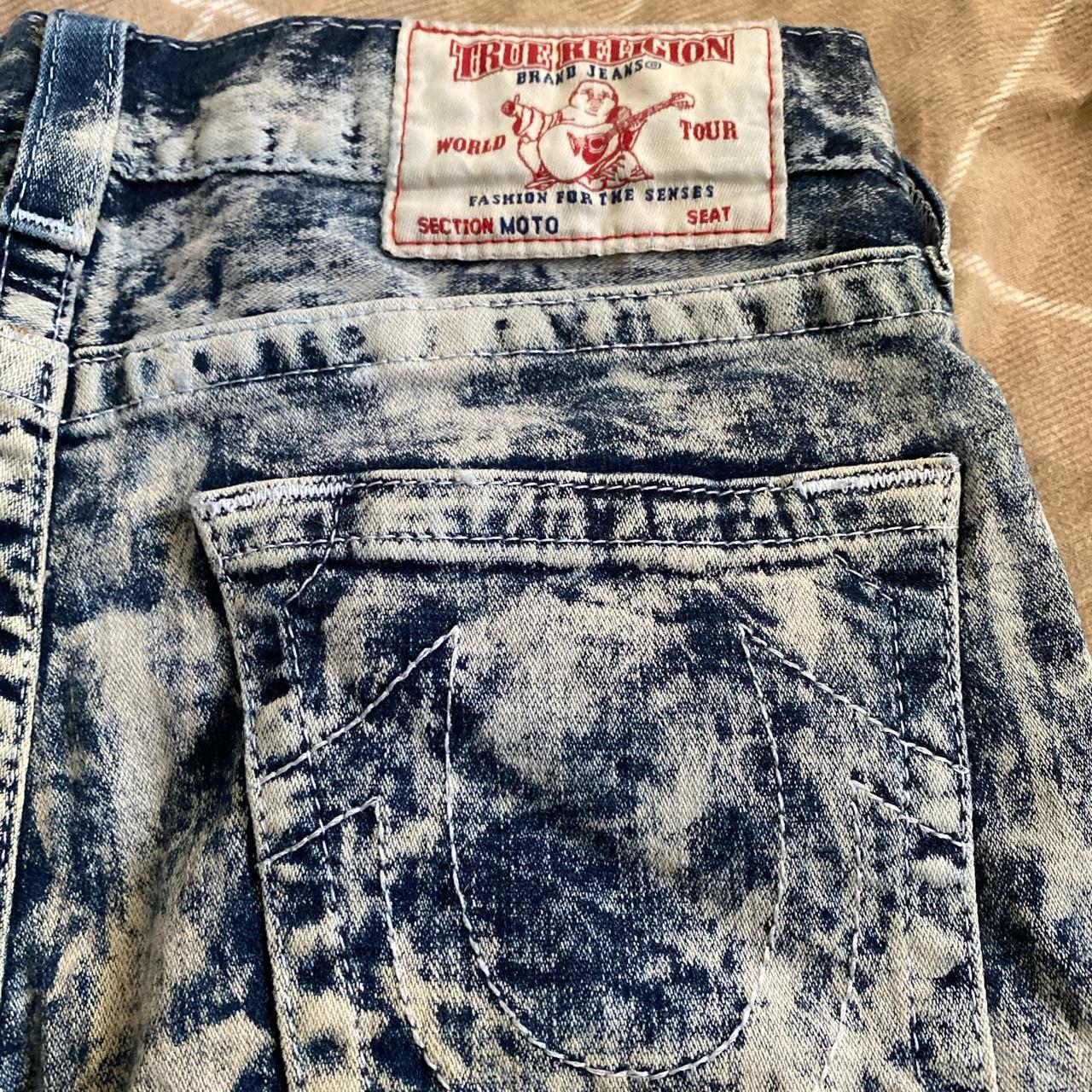 Skinny true religion jeans, I outgrew them a while... - Depop