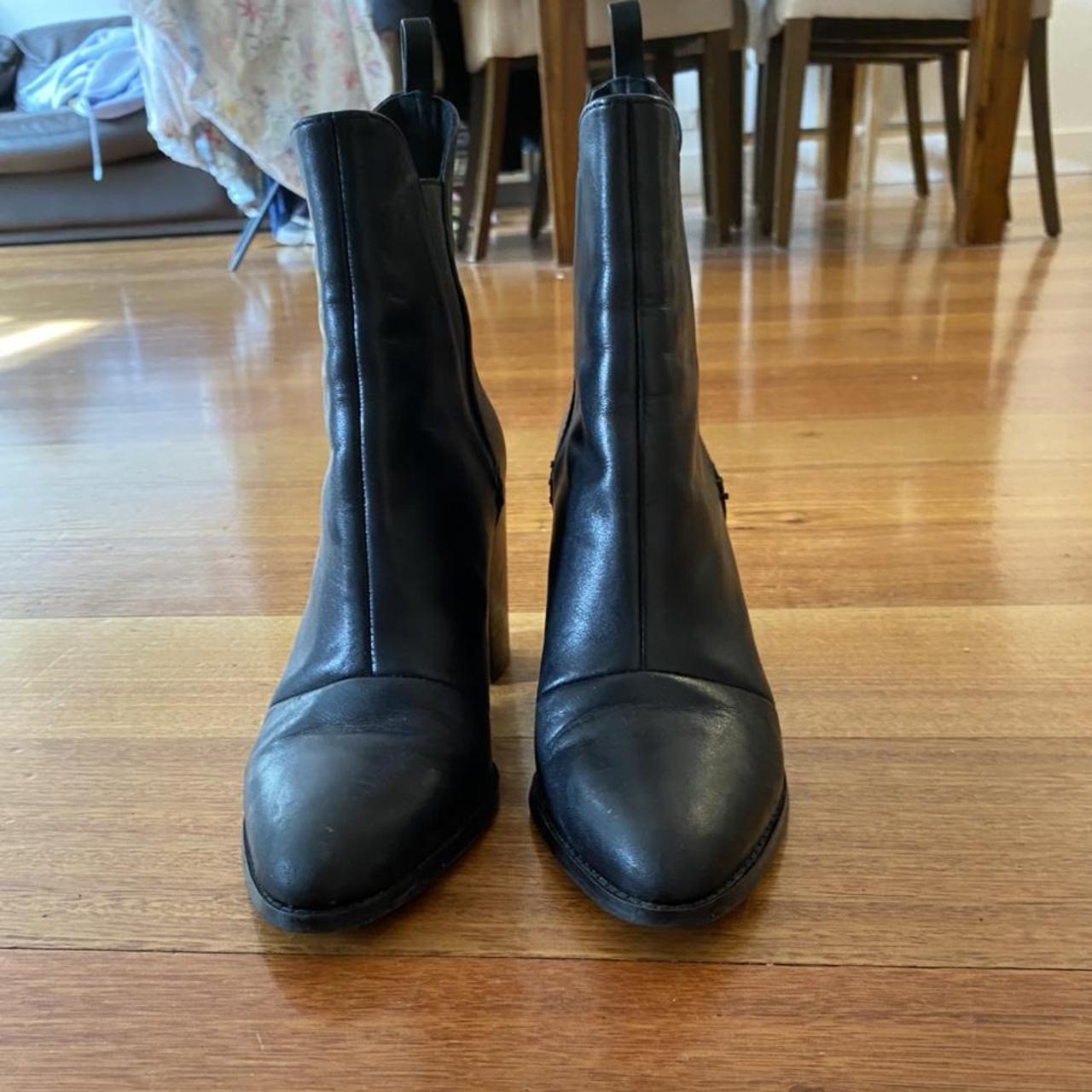 wittner black boots