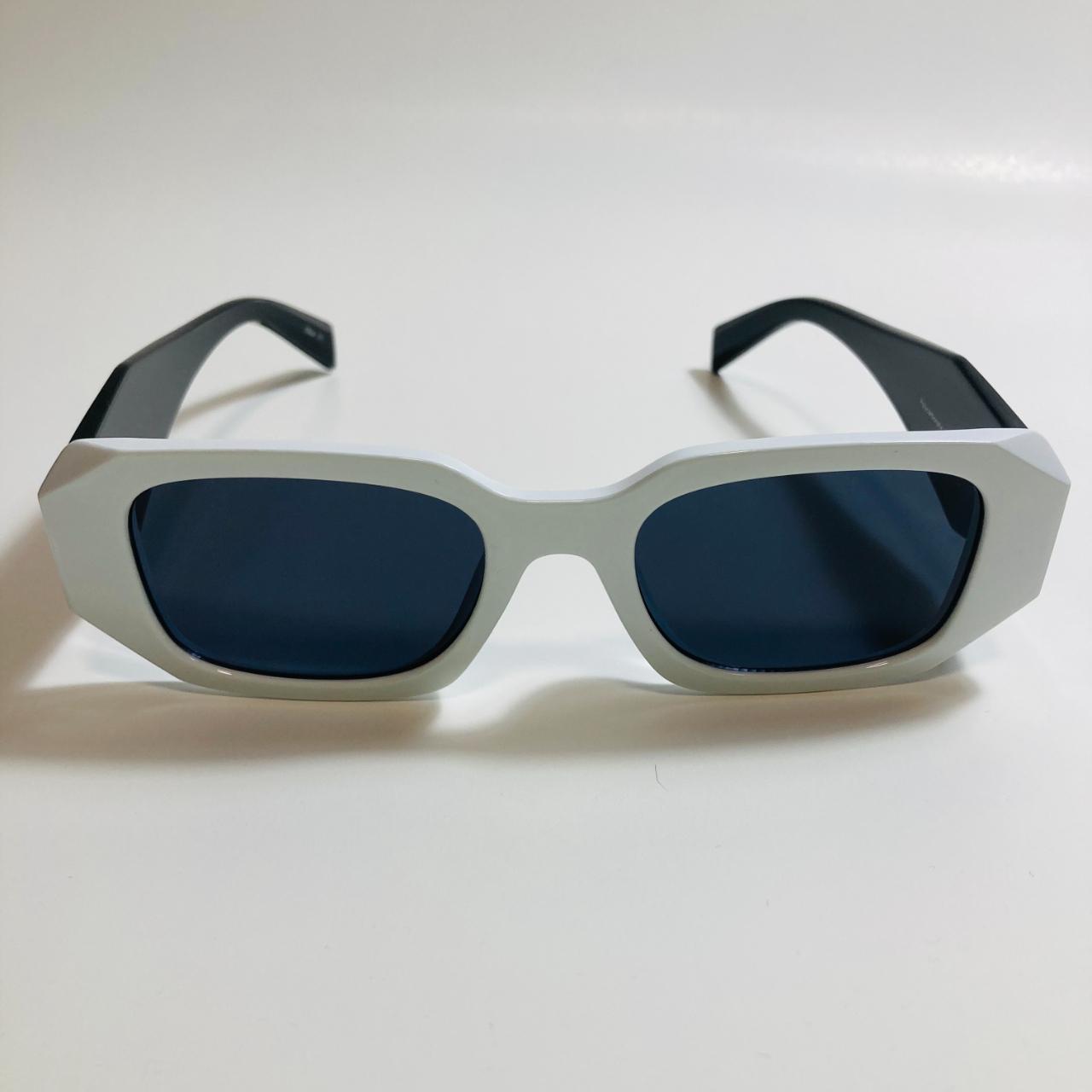 Women's Black and White Sunglasses | Depop