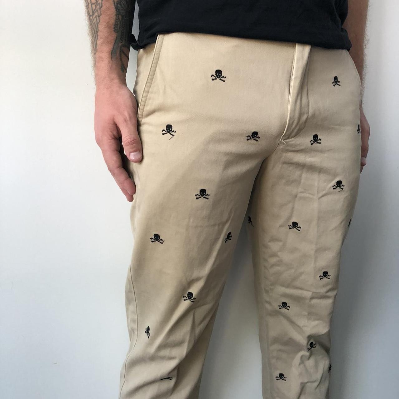 ralph lauren skull and crossbones pants