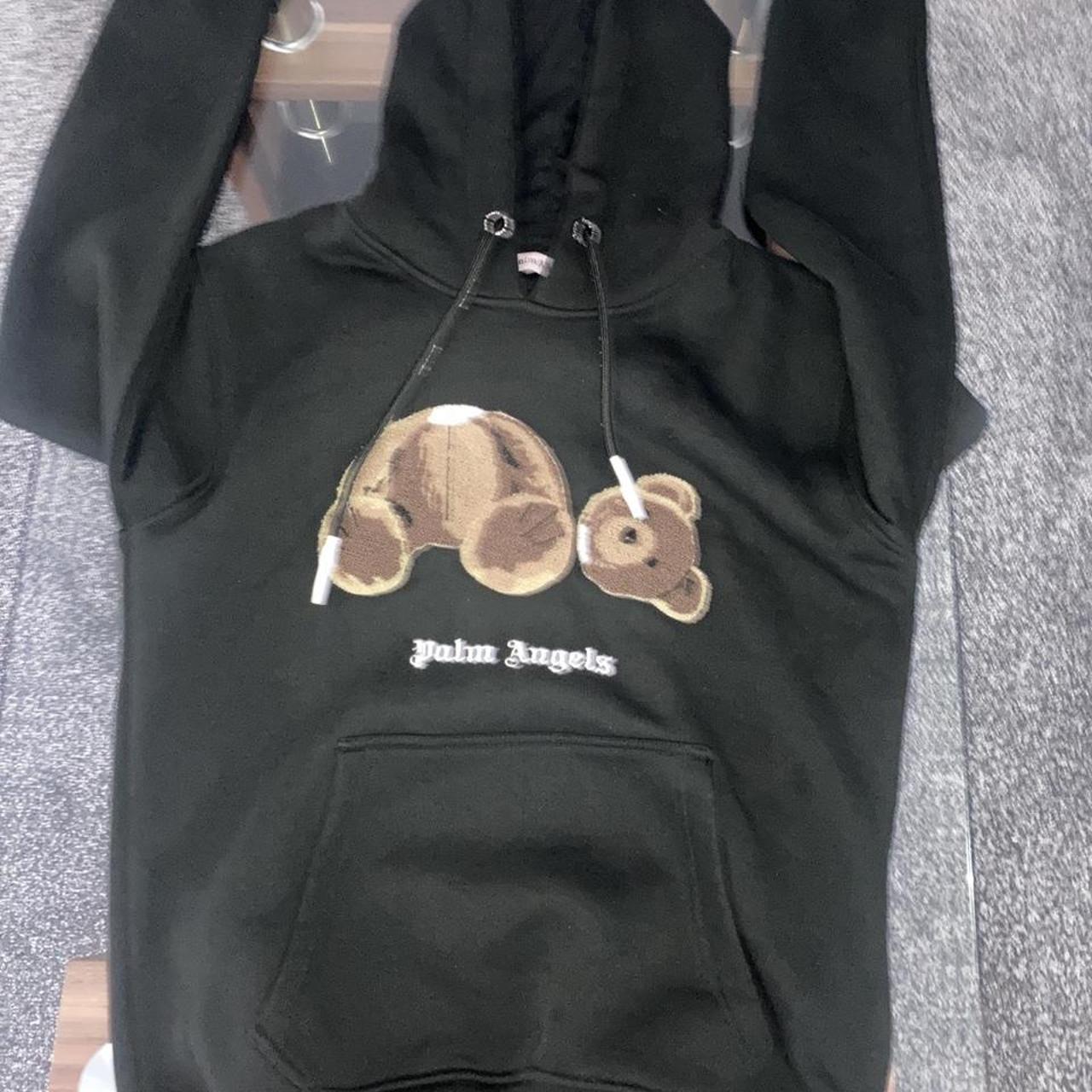 Never Worn Palm Angels Kill The Bear Hoodie. 100%... - Depop