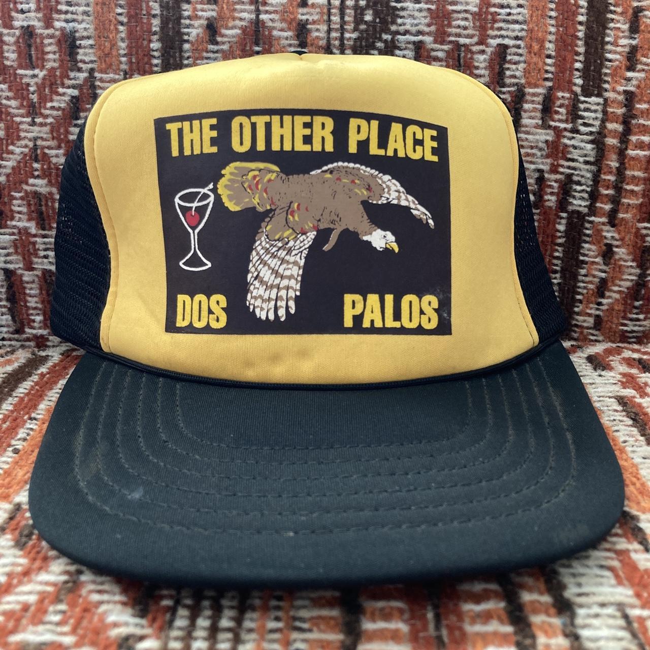 Vintage Dos Palos Bar The Other Place Black Yellow... Depop