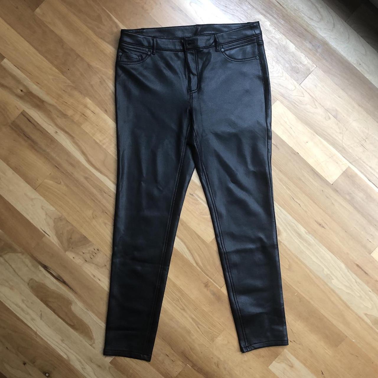 Vera wang hot sale leather pants