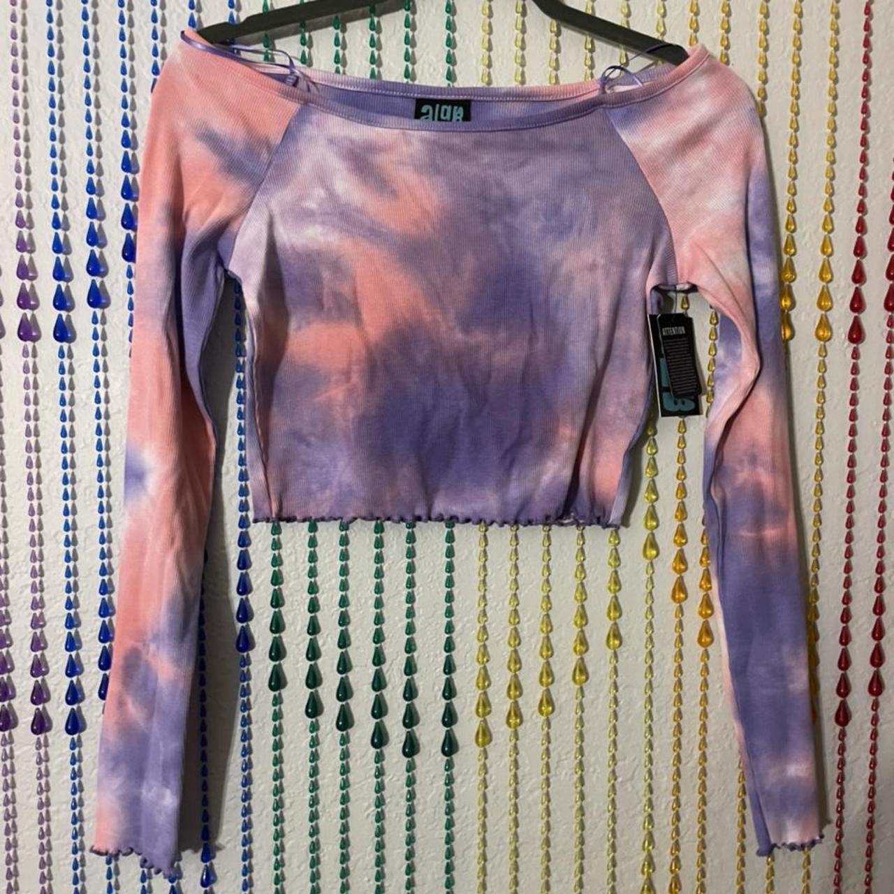 Zumiez Women's Pink and Purple Shirt