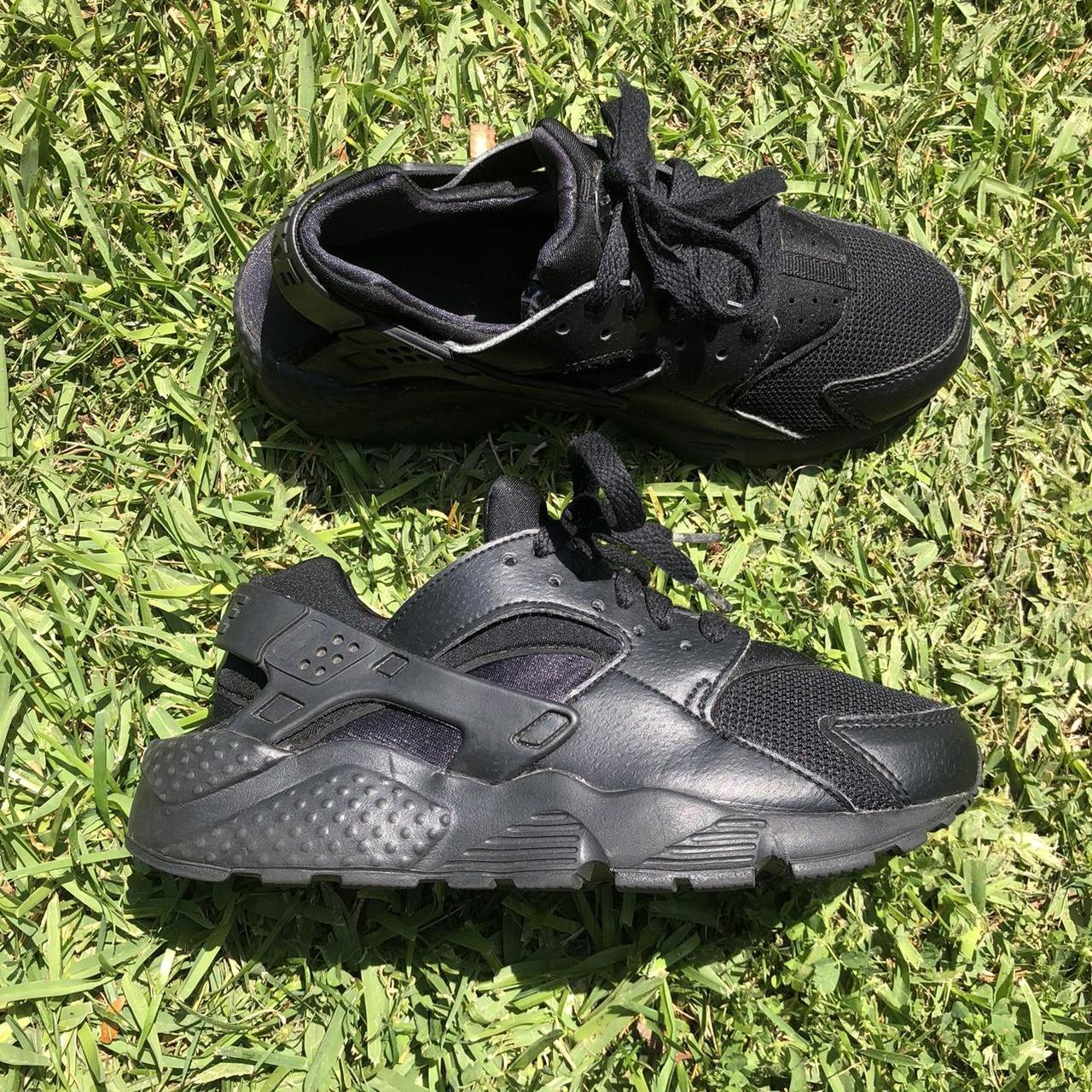 huarache run gs black