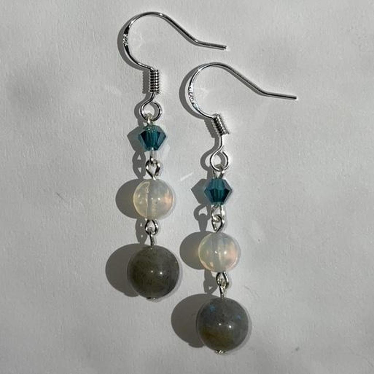 Product Image 4 - Handmade silver wire earrings!

Handmade silver
