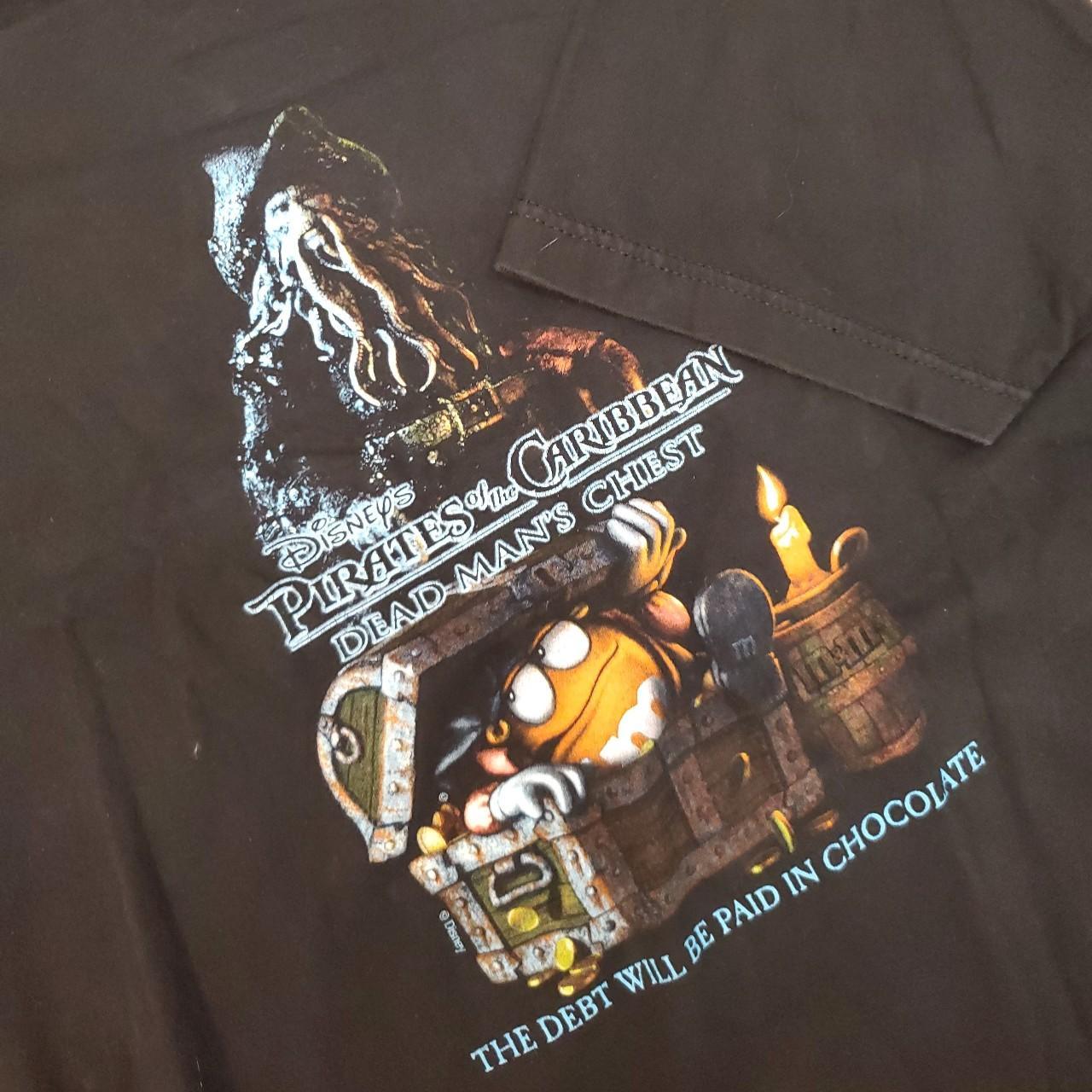 Vintage Pirates of the Caribbean Movie Promo T Shirt - Depop