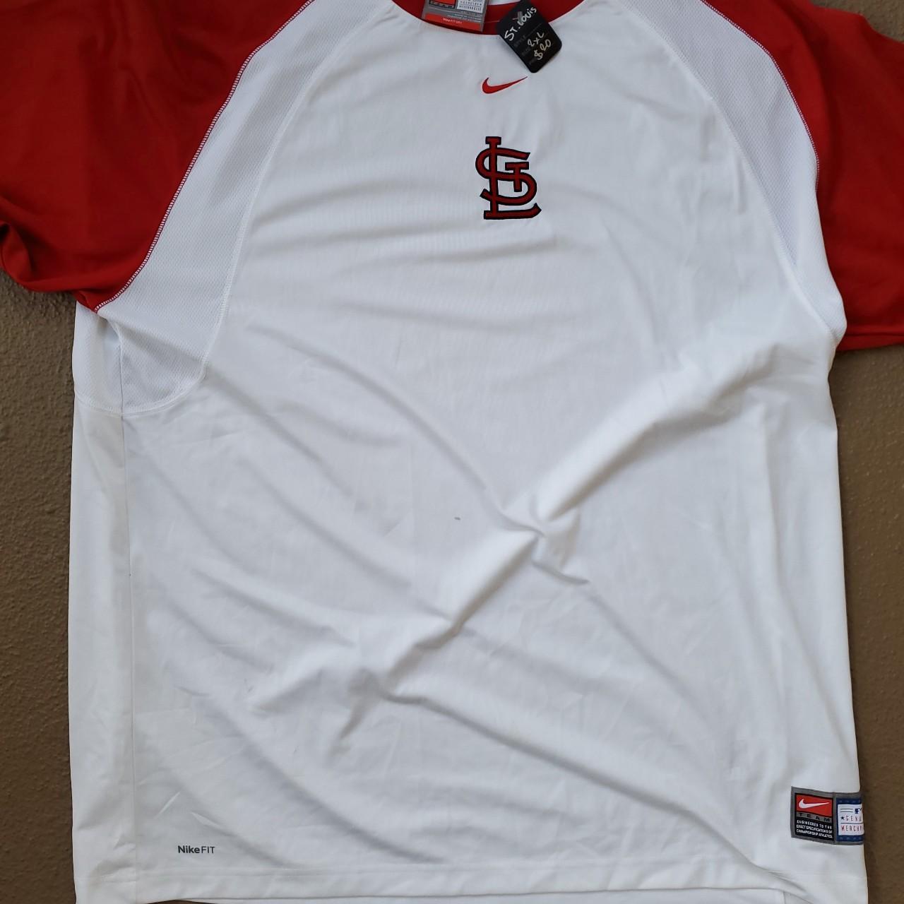 Vintage Cardinals T-shirt Nike, Cooperstown - Depop