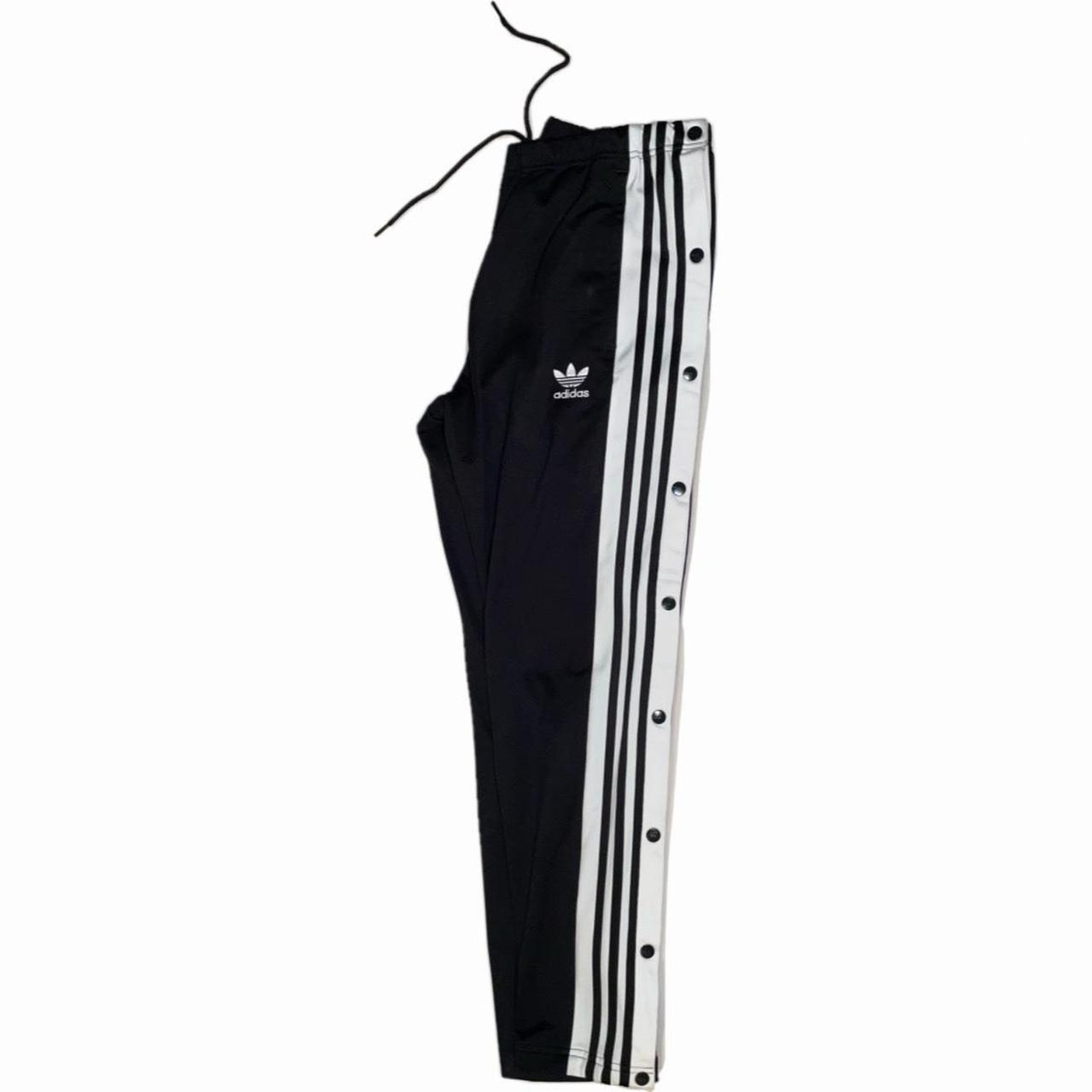 Adidas Adibreak Side Popper Track Pants in Black 👟🏃🏻‍♂️.... - Depop