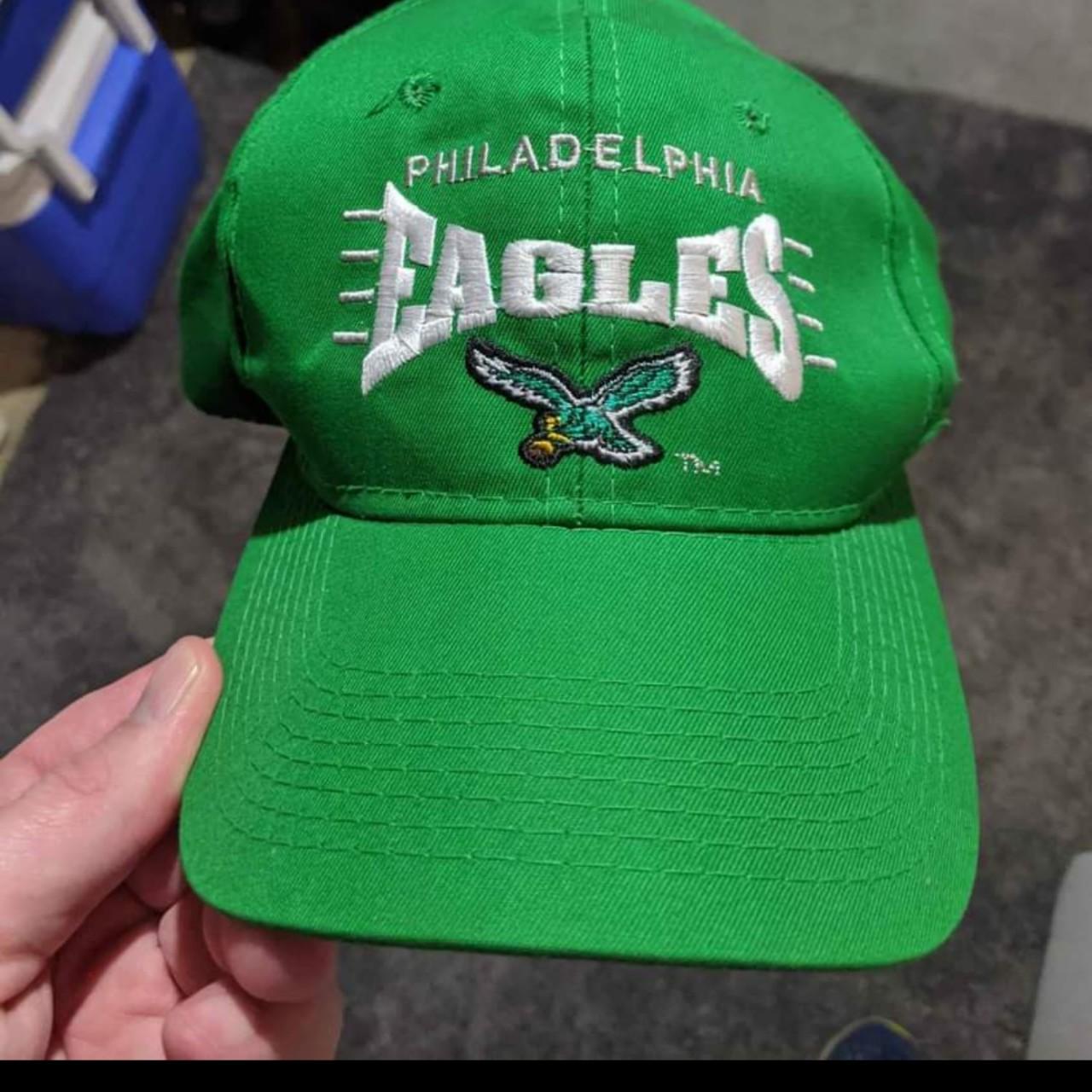 Eagles Trucker Hat Bleed Green