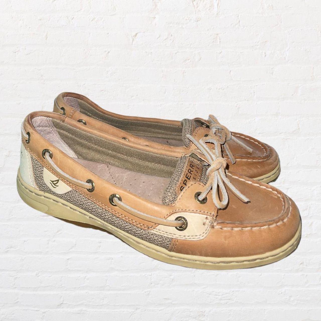 Sperry angelfish hot sale linen oat