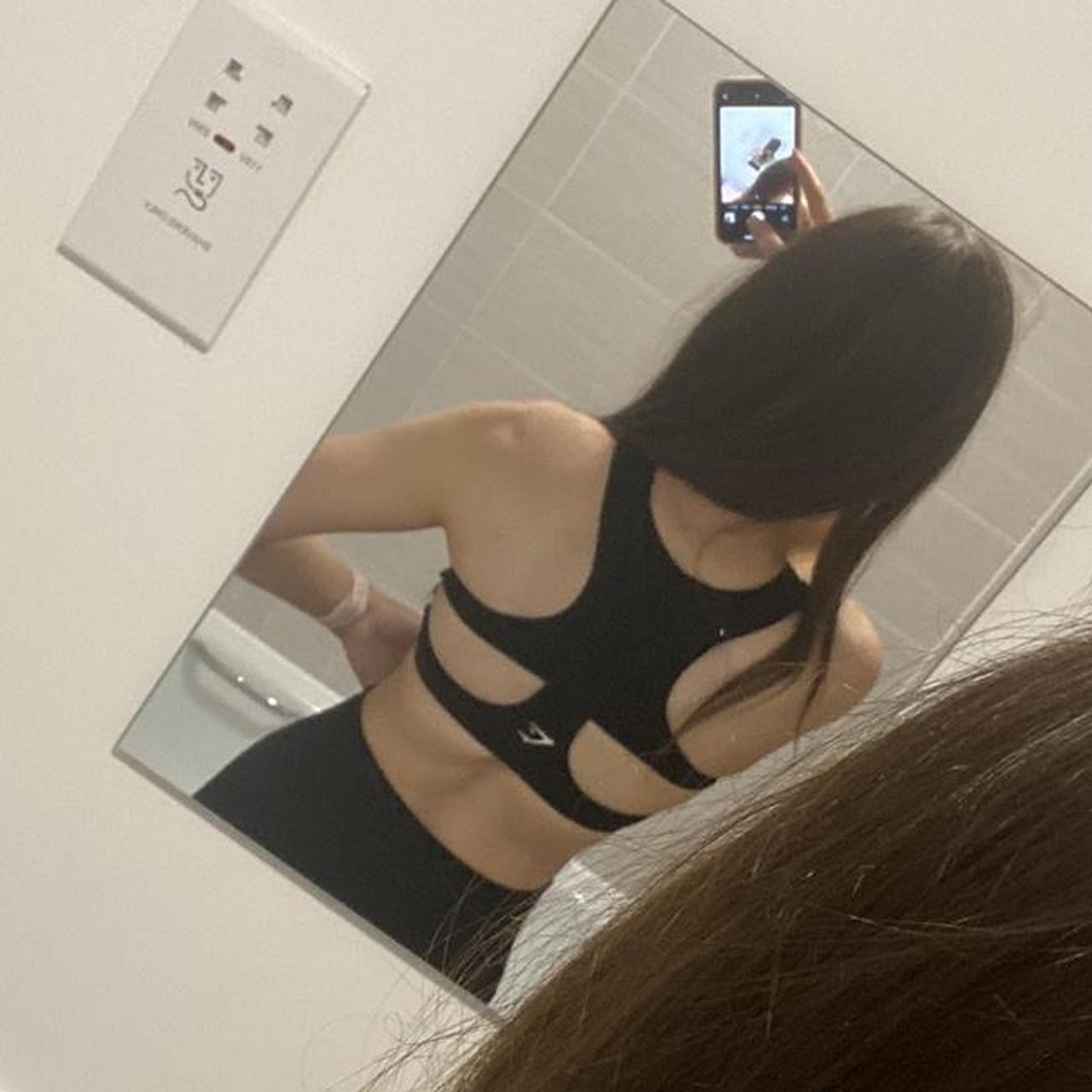 Gymshark sports bra Size xs Good condition worn a... Depop