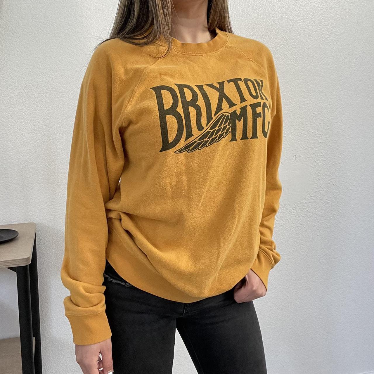 Brixton Women's Yellow Sweatshirt (3)