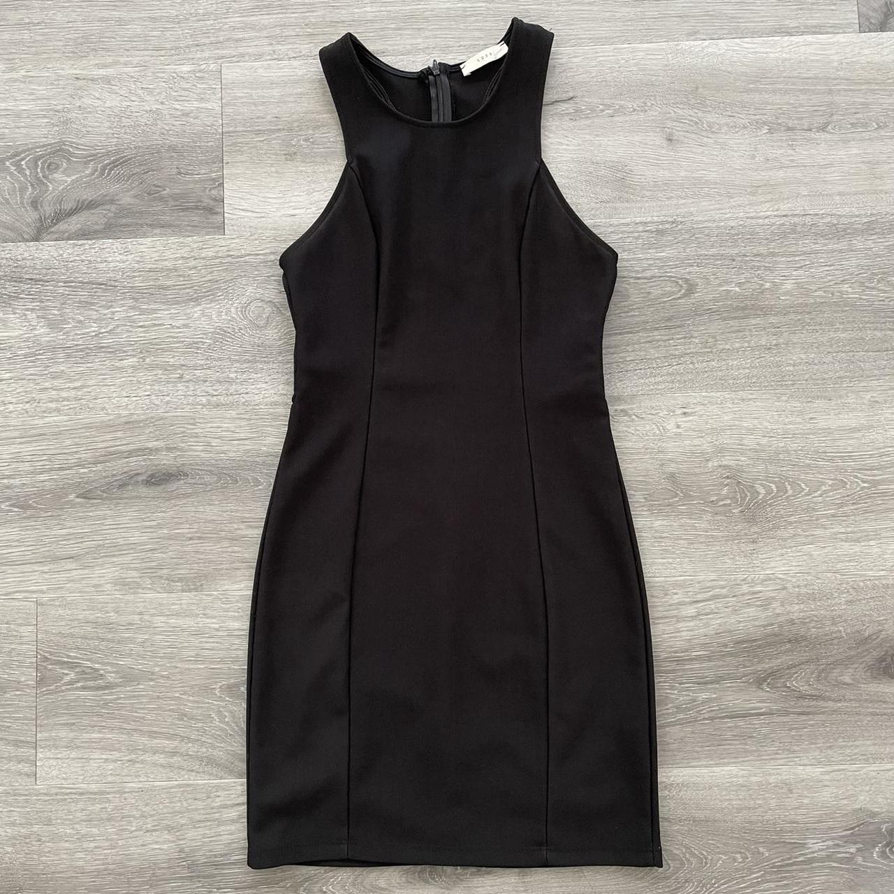 LUSH Clothing Women's Black Dress | Depop