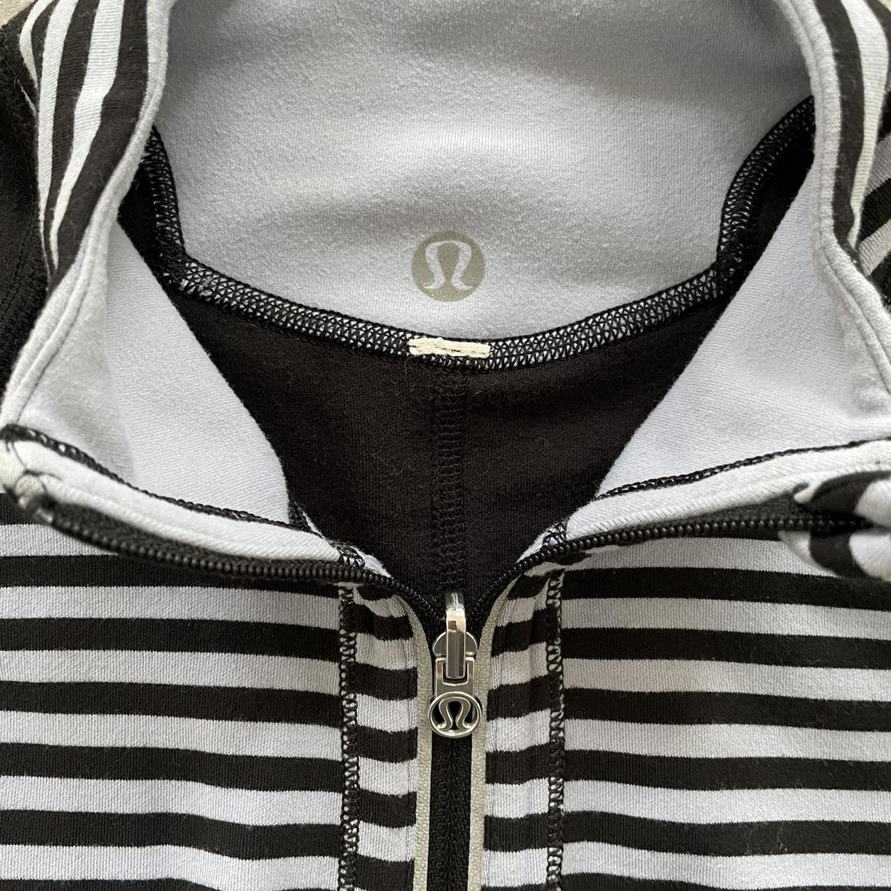 LULULEMON Long Sleeve 3/4 Zip Pull Over in Black... Depop