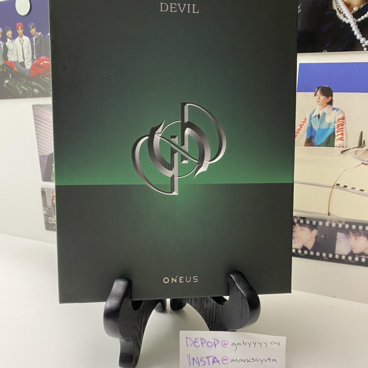 oneus devil green ver with keonhee scratch card and...